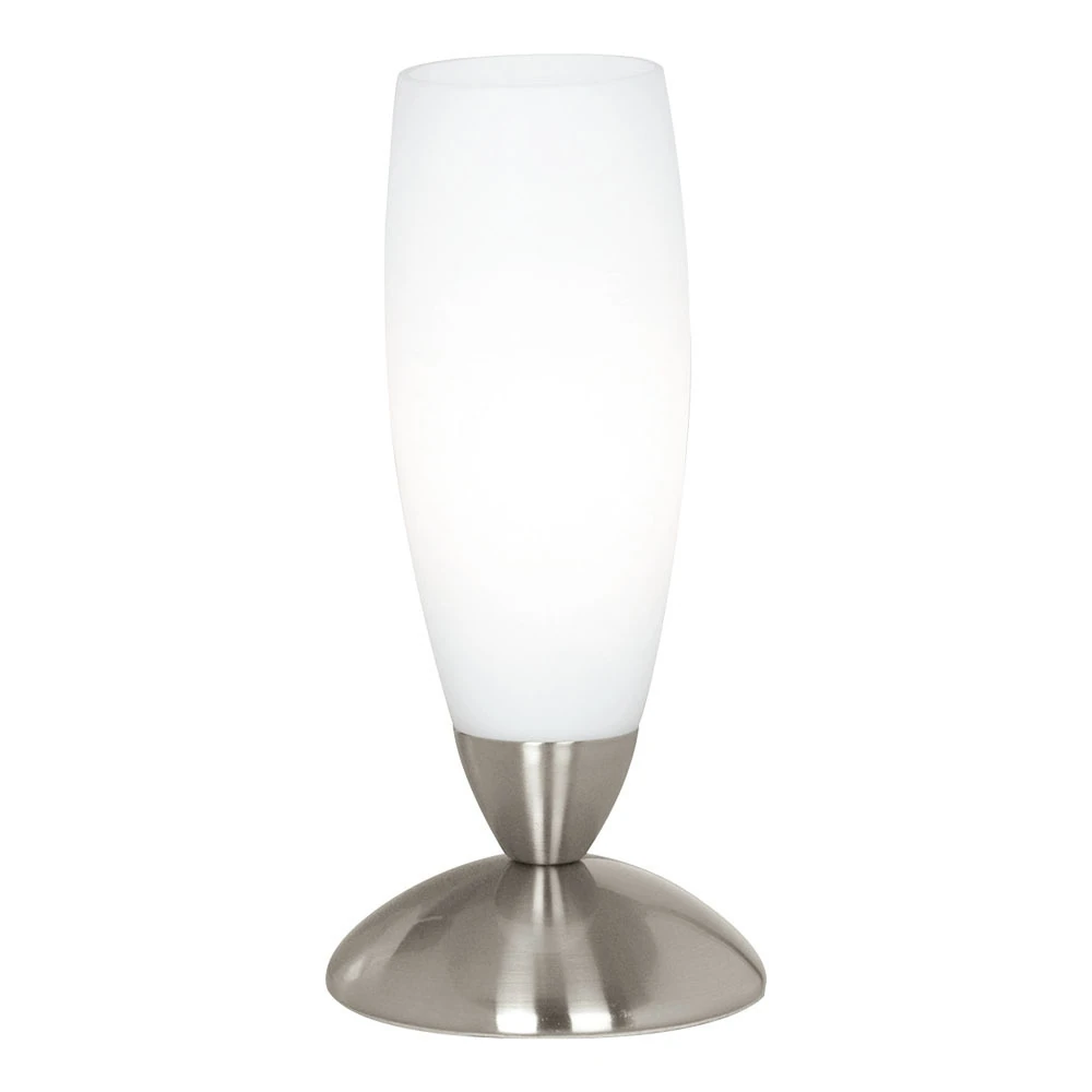 Eglo 82305 "SLIM" 22 Cm Yüksekliğinde Çelik Masa Lambası