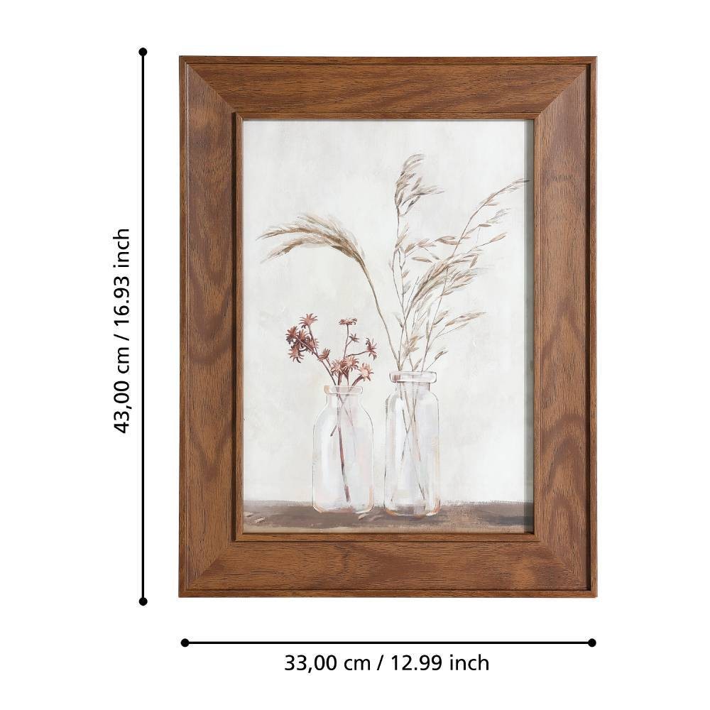 Eglo 423089 "ROBERVAL" 43 Cm Yüksekliğinde 33 Cm Uzunluğunda Dekoratif Duvar Tablo Resim