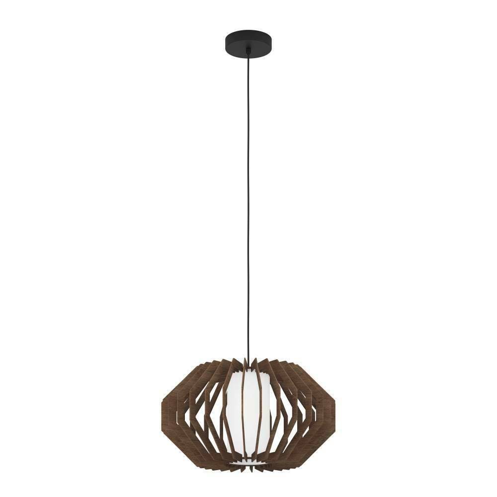 Eglo 900386 "RUSTICARIA" 110 Cm Yüksekliğinde Çelik Siyah Sarkıt Avize