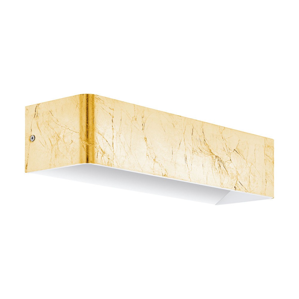 Eglo 64568 "SANIA 3 PRO" Alüminyum Gold, Beyaz Duvar Aplik