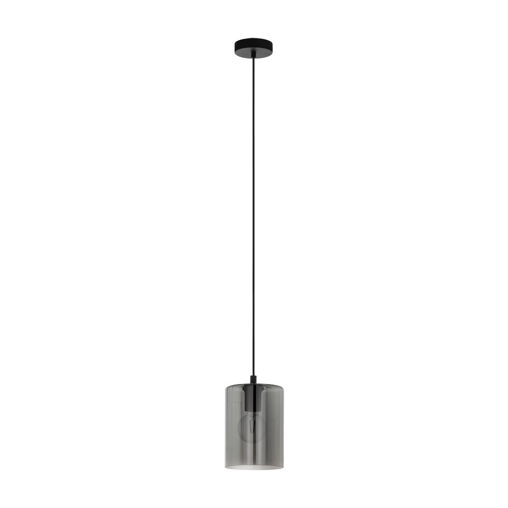 Eglo 98585 "CADAQUES 1" 110 Cm Yüksekliğinde Çelik Siyah Sarkıt Avize