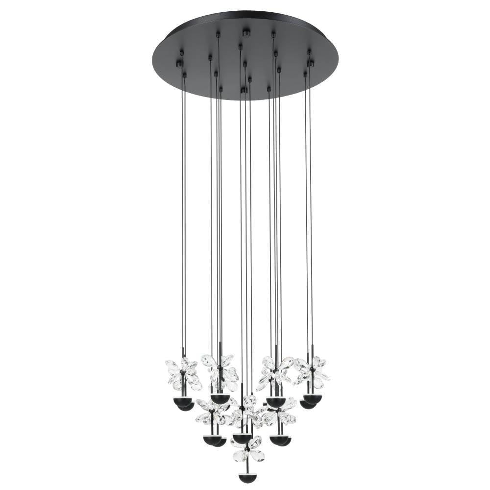 Eglo 390306 "PIANOPOLI 2" 50 Cm Çapında Çelik Siyah Sarkıt Avize