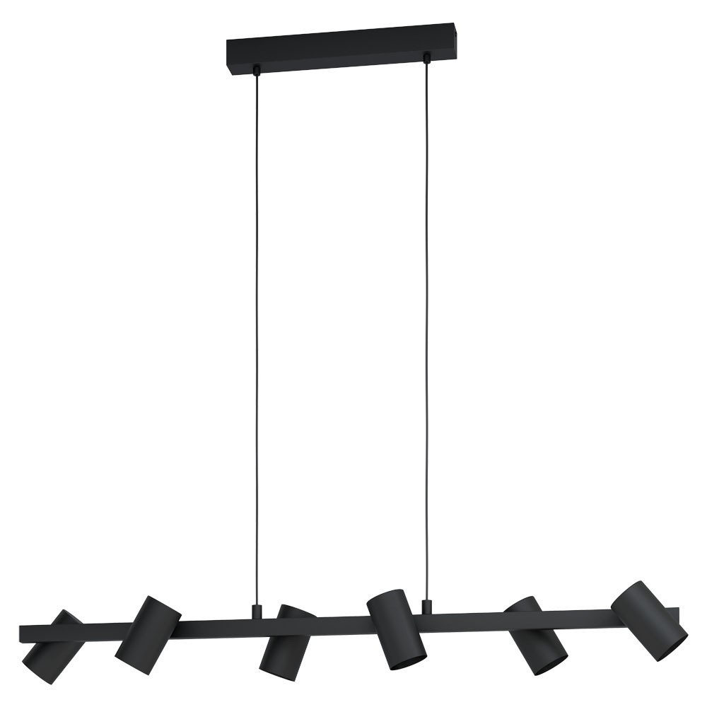 Eglo 99464 "GATUELA 1" 110 Cm Yüksekliğinde Çelik Siyah Sarkıt Avize