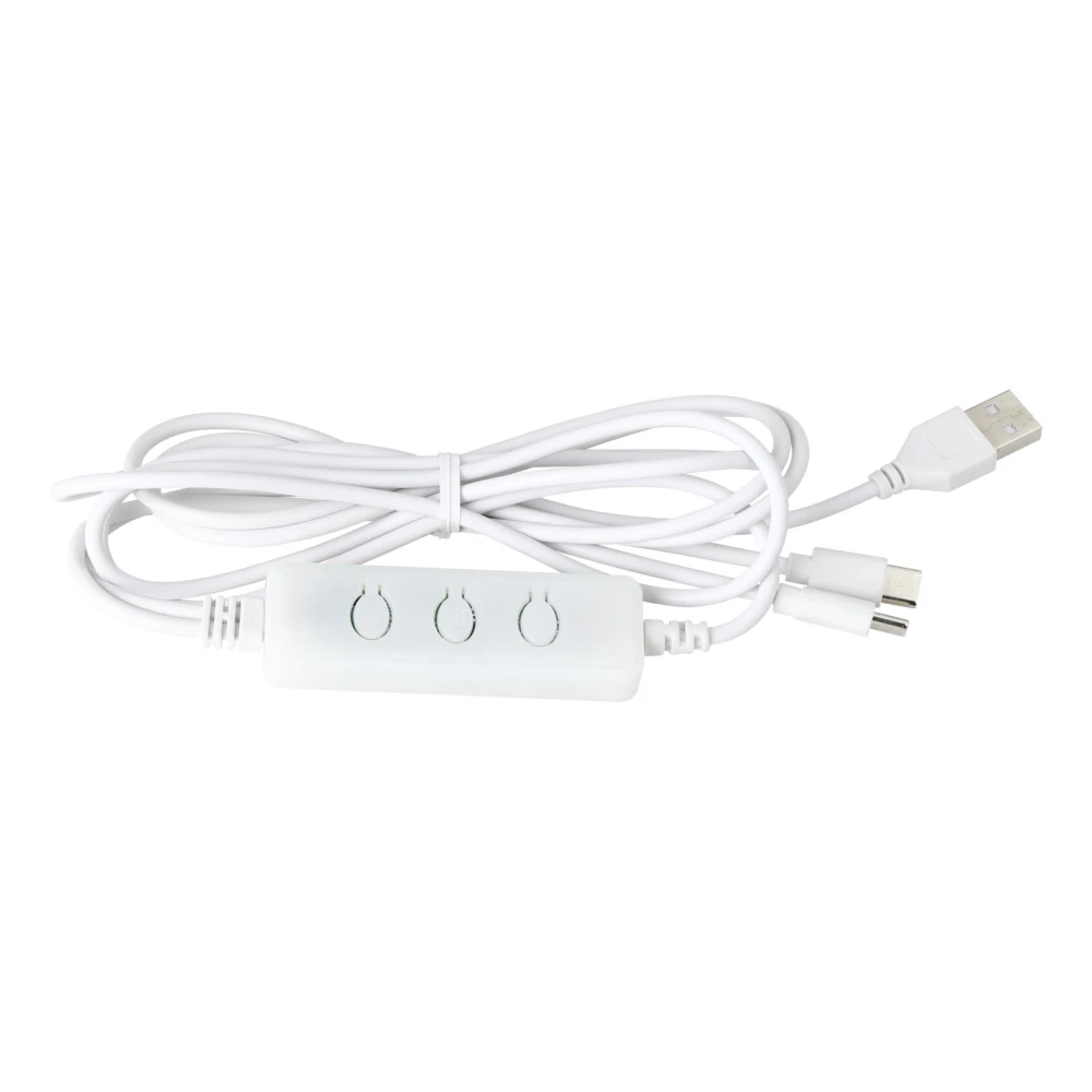 Eglo 75957 "GAMER LIGHT" 32.5 Cm Yüksekliğinde Beyaz Plastik Masa Lambası