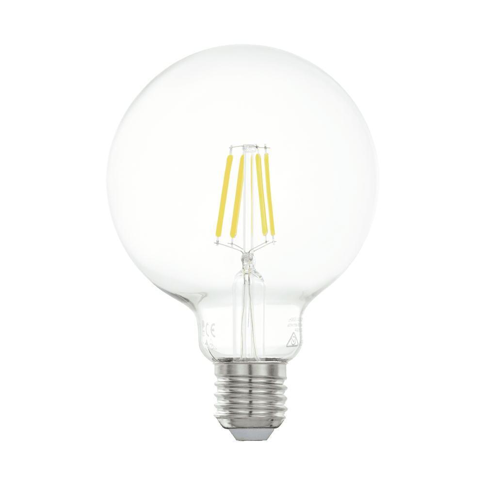 Eglo 110009 E27-Led-G95 Ampul 1X4W Şeffaf 2700K 470 Lümen