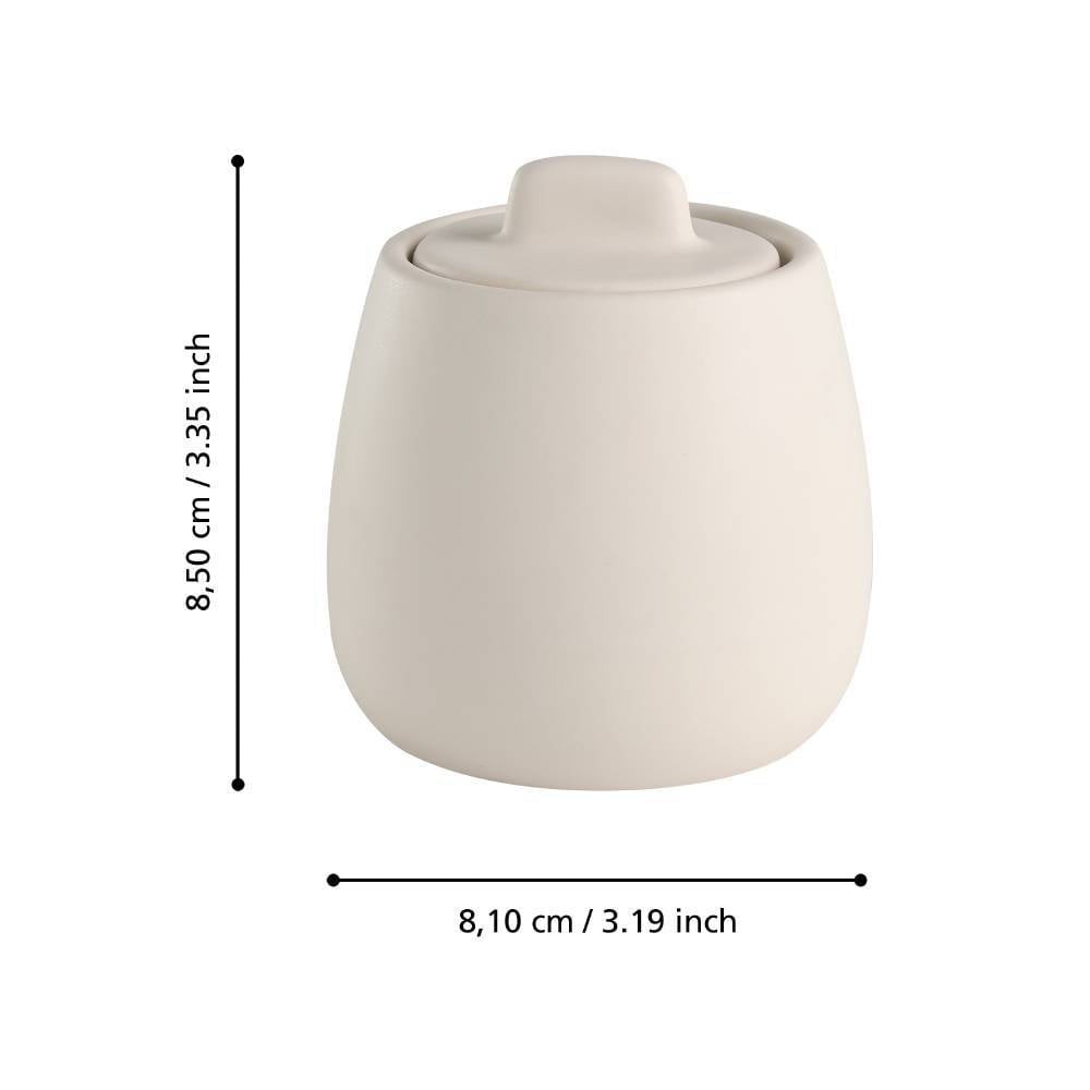 Eglo 426556 "KALININ" 8,5Cm Yüksekliğinde 8,1Cm Çapında Kapaklı Kap