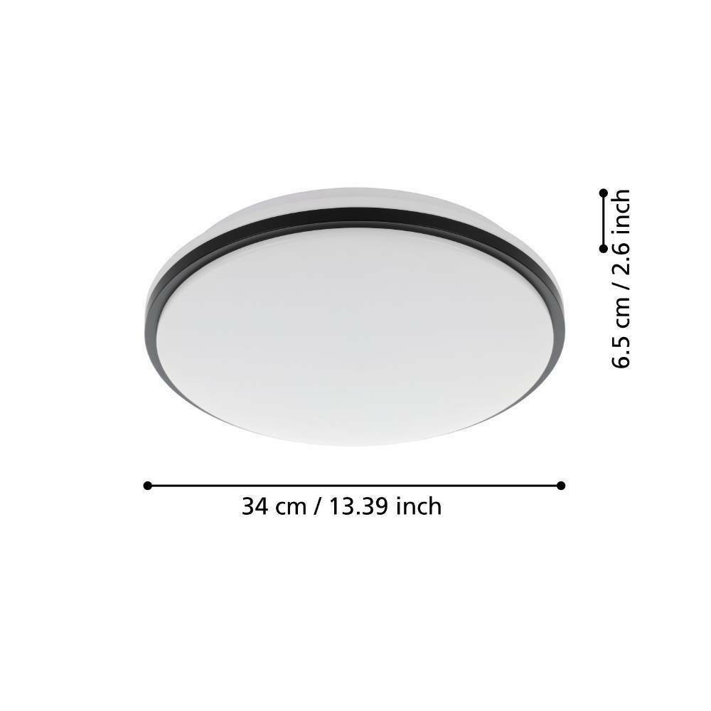 Eglo 900366 "PINETTO" Çelik Beyaz Duvar Tavan Armatürü Ip44