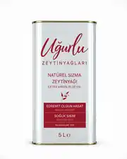 Edremit Olgun Hasat Soğuk Sıkım Zeytinyağı 5 L