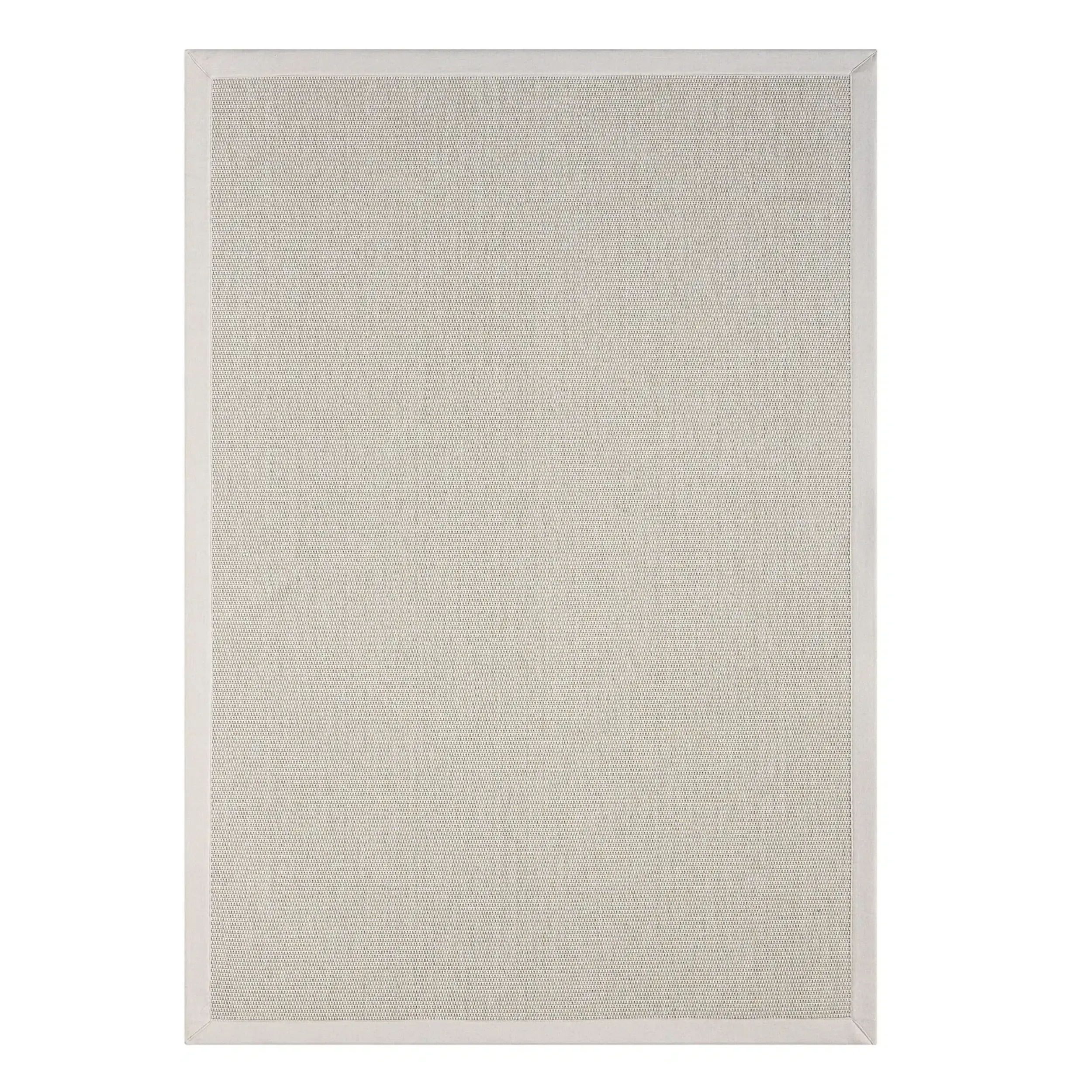 Seyran Halı Bombay 664 Krem Jüt Sisal Halı  - Krem Bordürlü Halı Yolluk