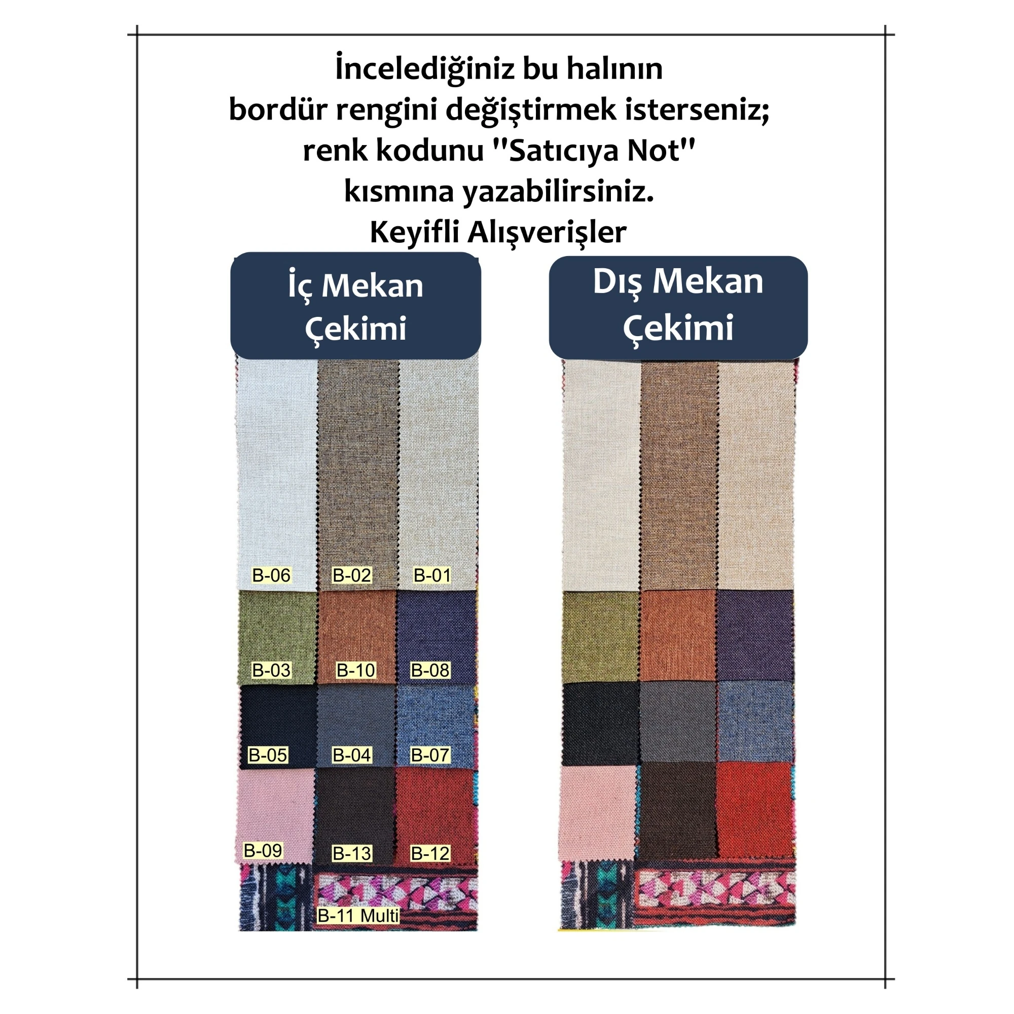 Seyran Halı Bombay 667 Gri Jüt Sisal Halı  - Antrasit Bordürlü Halı Yolluk