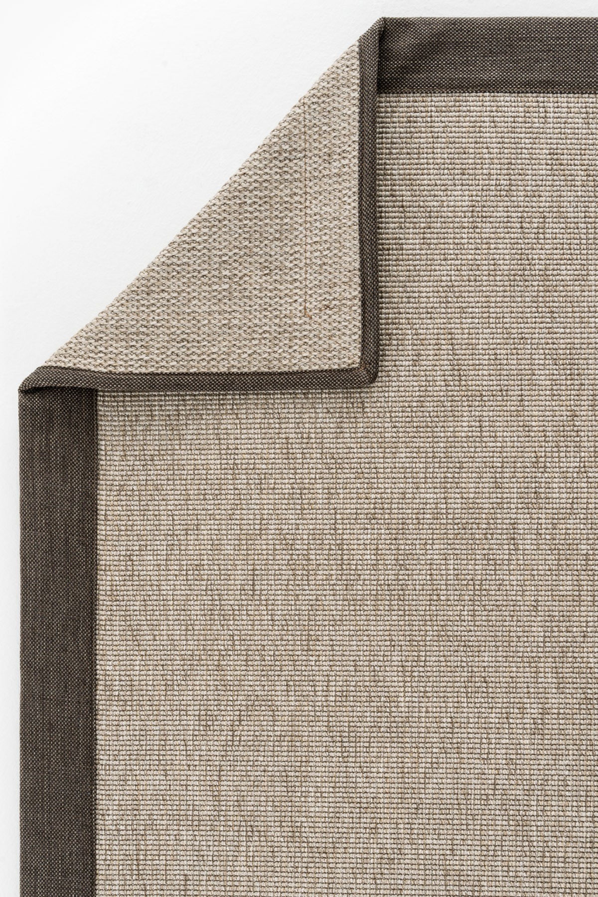 Cool Jüt Sisal Halı ROMA M208 - Kumaş Bordürlü Halı Yolluk - Indoors Outdoors