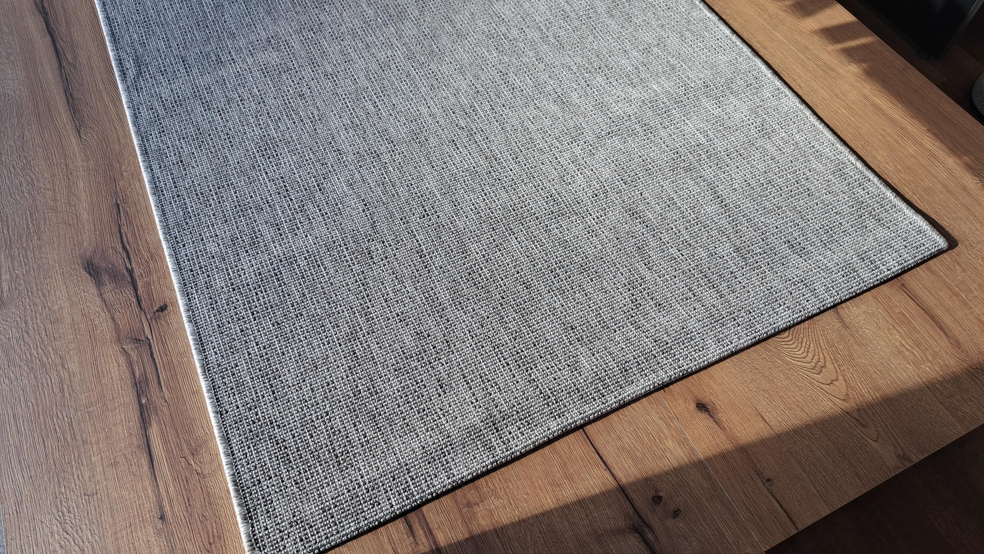 Seyran Halı Bombay 662 Gri Jüt Sisal Halı  - Ev Dekoru Salon Halısı - Merdiven Halısı -  Cozy Home Rug - Koridor Mutfak Halısı