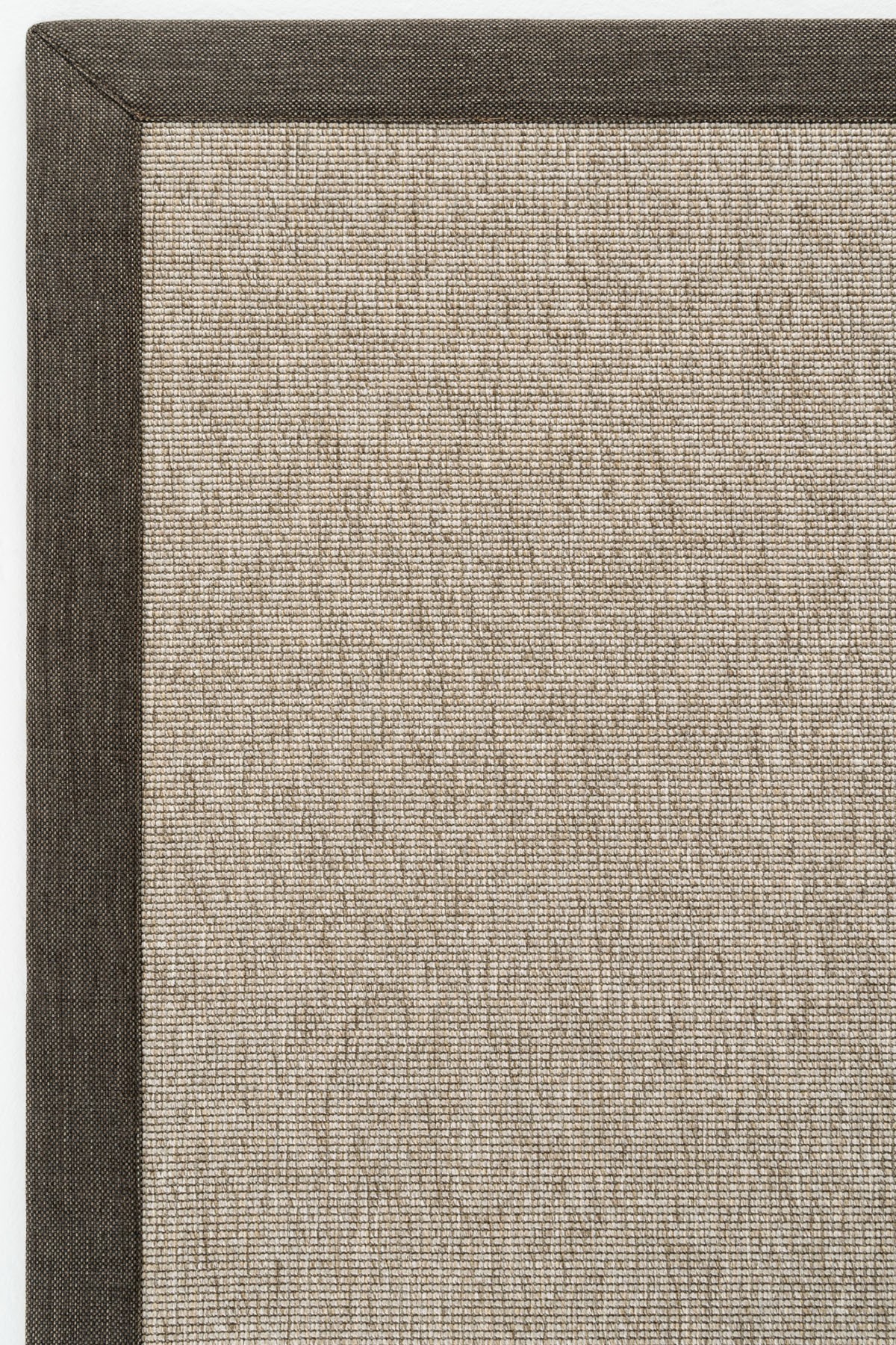 Cool Jüt Sisal Halı ROMA M208 - Kumaş Bordürlü Halı Yolluk - Indoors Outdoors