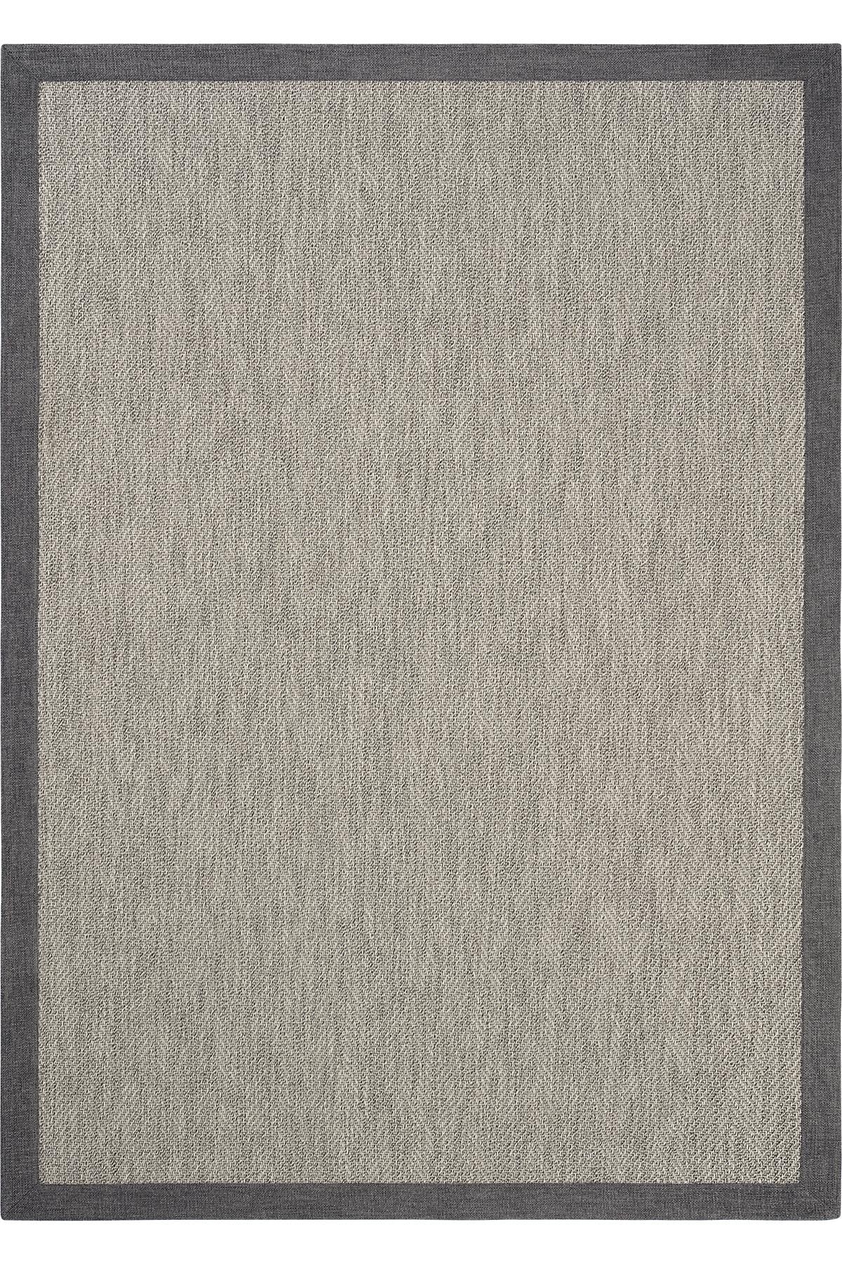 Cool Jüt Sisal Halı MONACO ART 01 - Keten Bordürlü Halı Yolluk - Indoors Outdoors