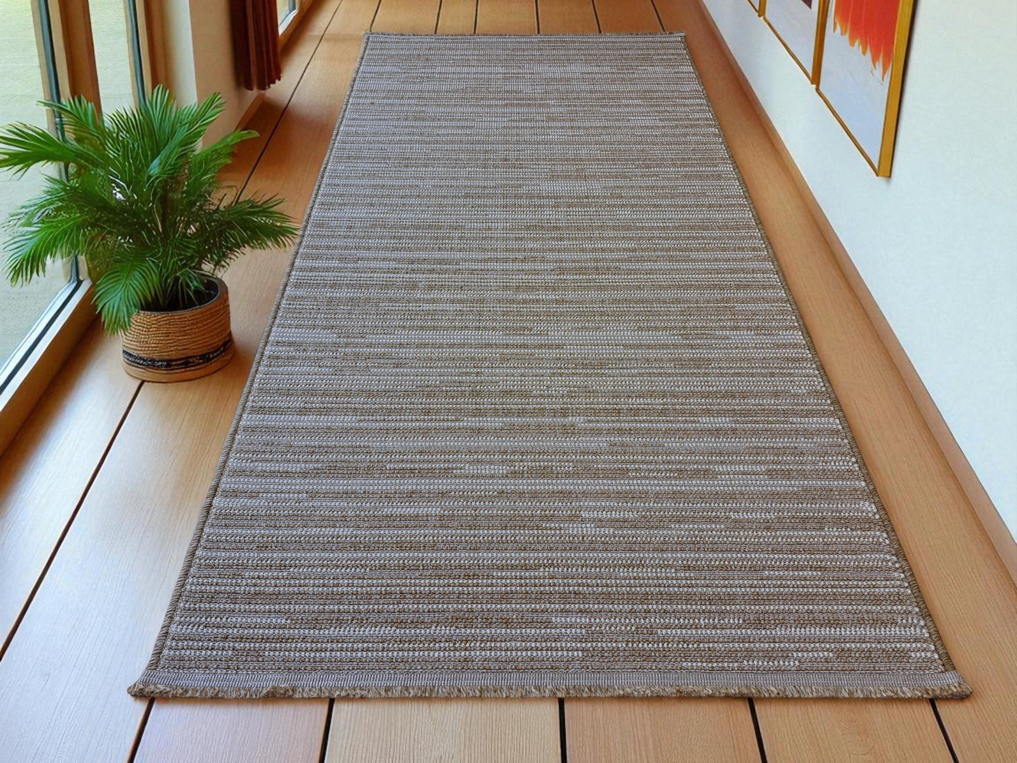 Cozy Home Rug Prestige Jute Loop Rug Runner 1005- Housewarming Gift Rug - Home Decor