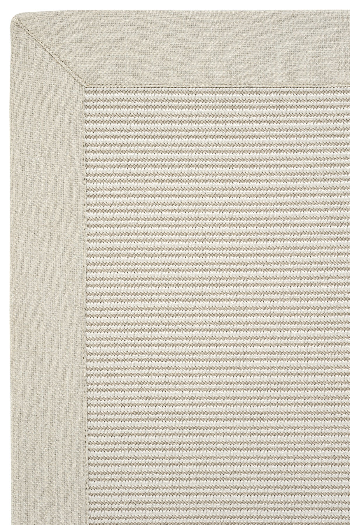 Jute Sisal Custom Area Rug - Home Decor - PARIS M04 - Bordered Runner Rug - Indoors Outdoors