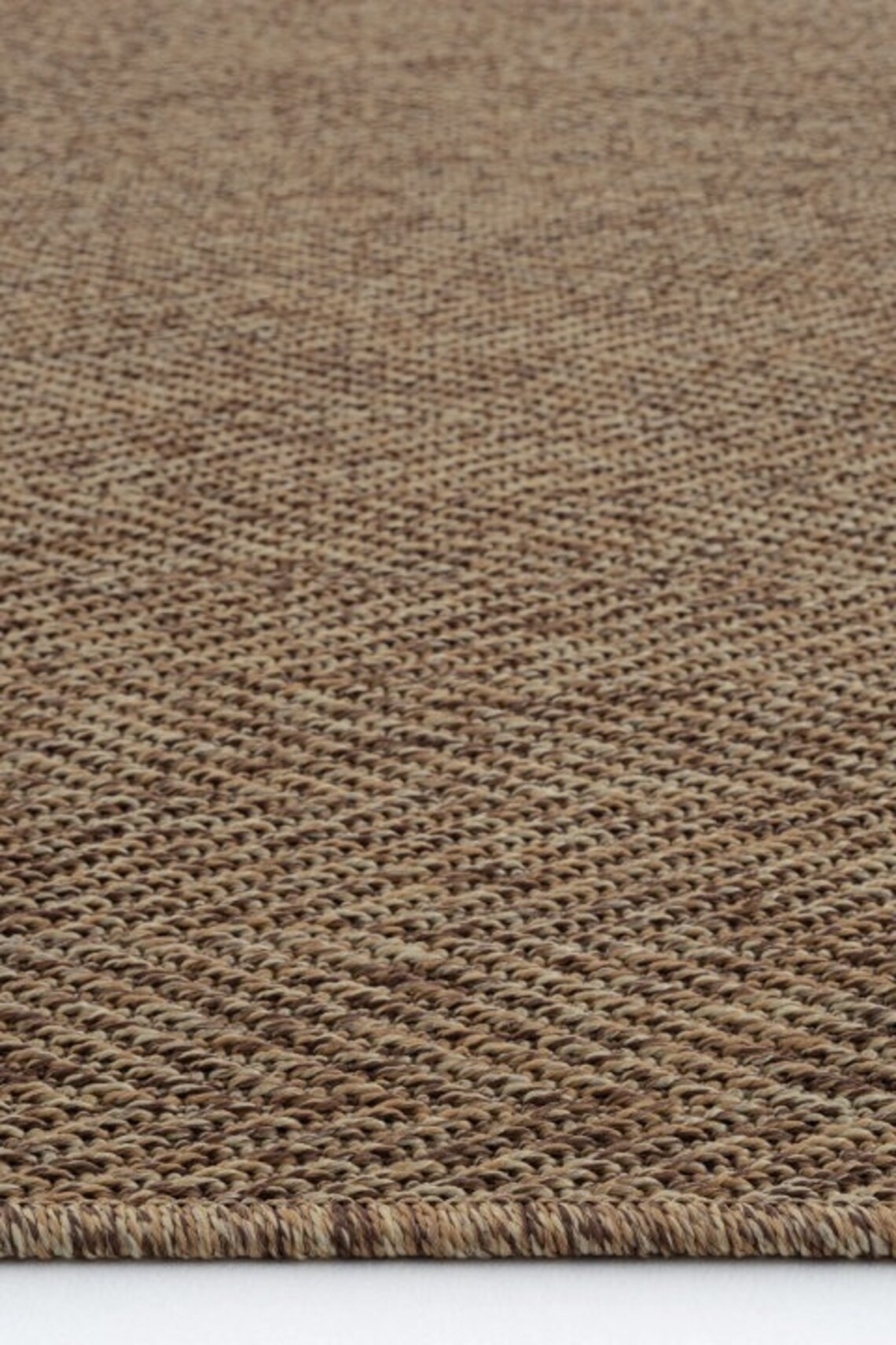 Cozy Home Rug Cool Jute Sisal Custom Rug - Bombay 665 Brown Rug Runner - Indoors Outdoors