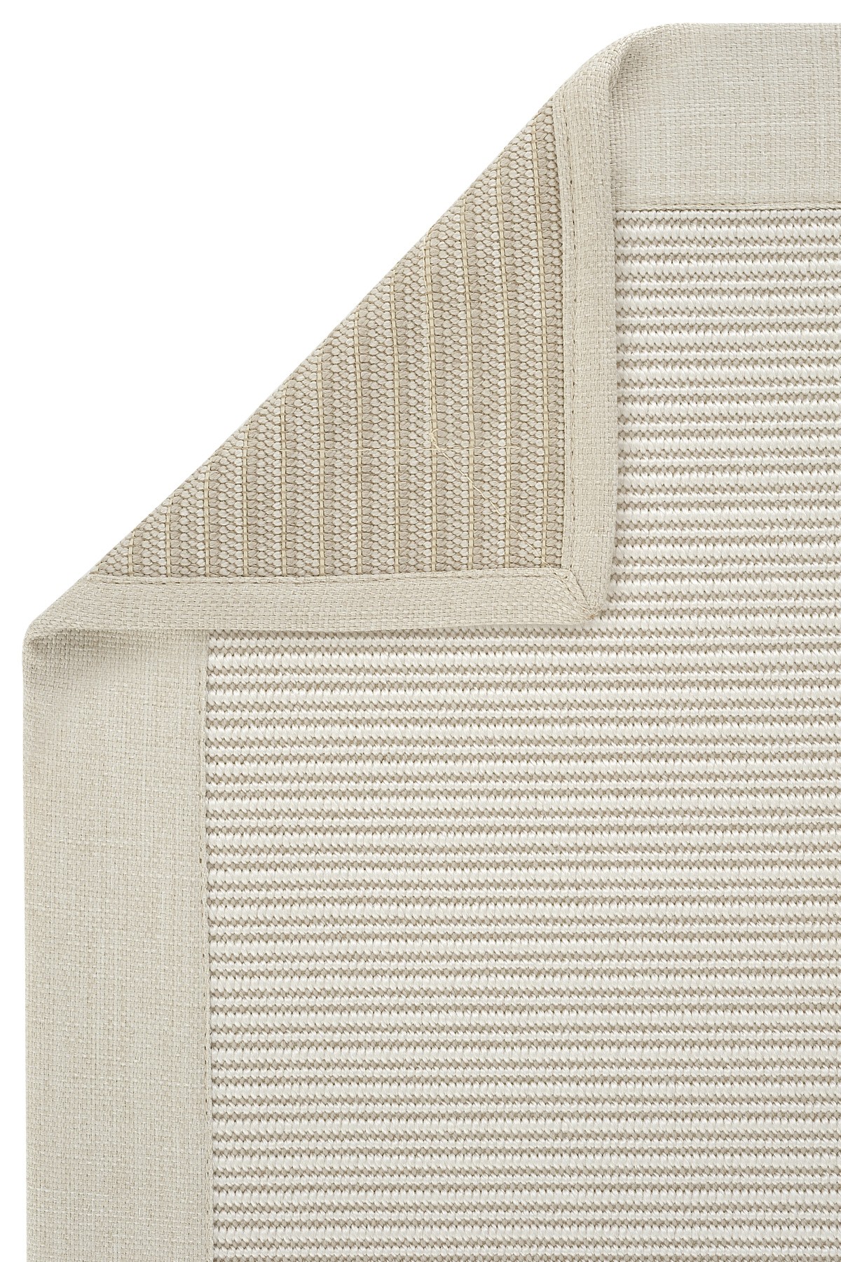 Jute Sisal Custom Area Rug - Home Decor - PARIS M04 - Bordered Runner Rug - Indoors Outdoors