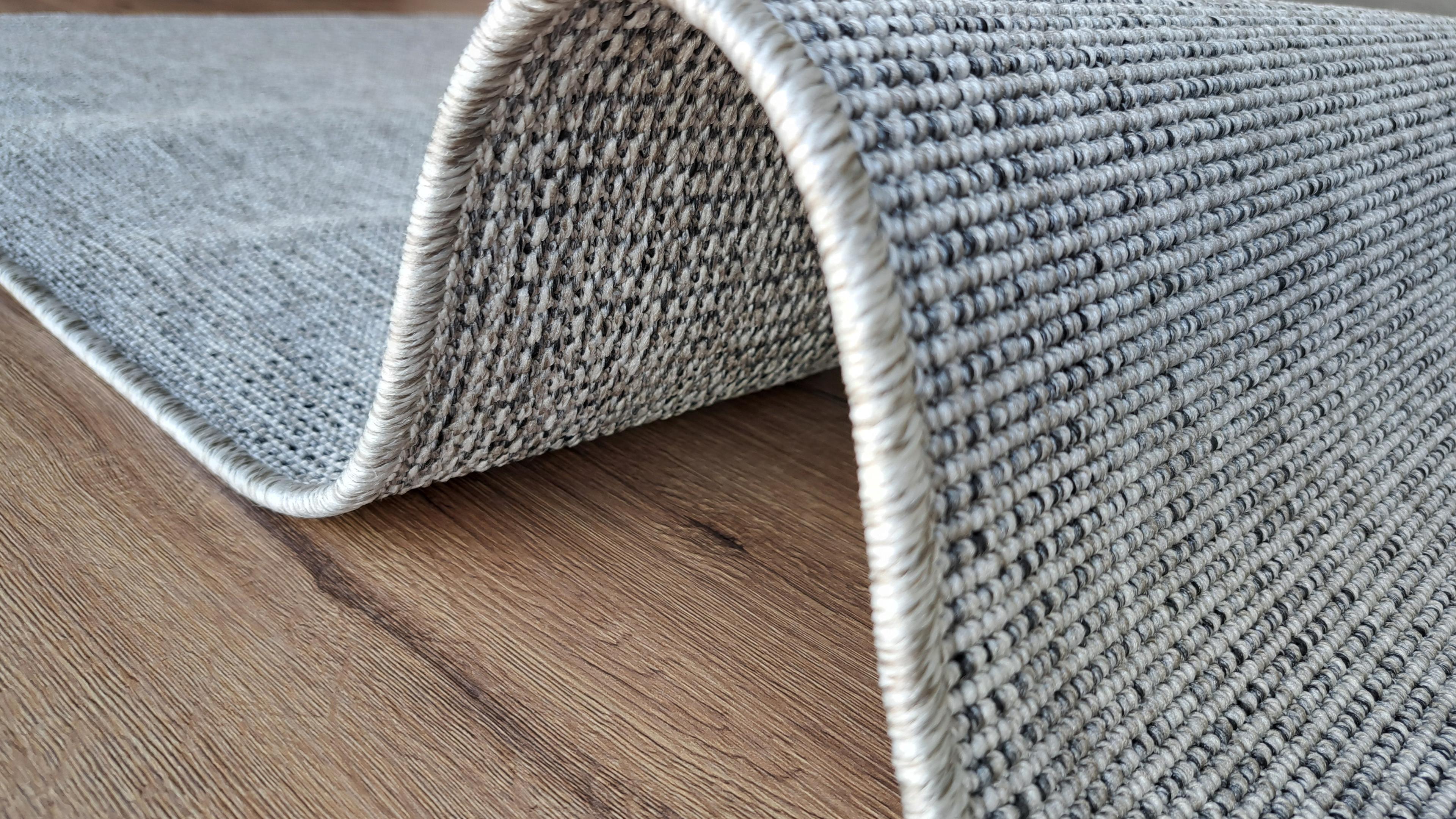 Seyran Halı Bombay 662 Gri Jüt Sisal Halı  - Ev Dekoru Salon Halısı - Merdiven Halısı -  Cozy Home Rug - Koridor Mutfak Halısı