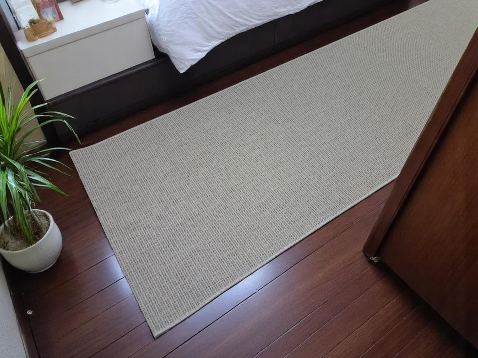 Seyran Halı Bombay 663 Krem Jüt Sisal Halı  - Ev Dekoru Salon Halısı - Merdiven Halısı -  Koridor Mutfak Halısı 