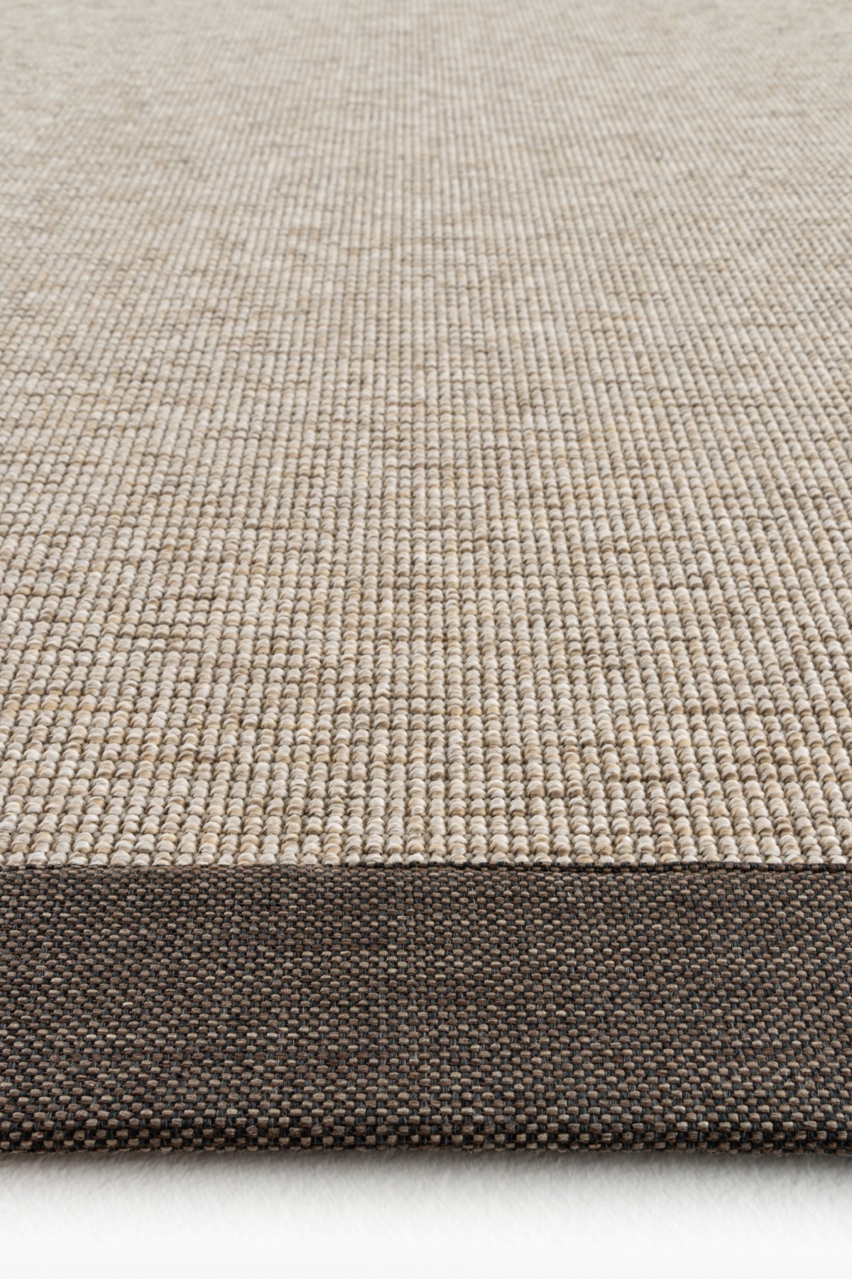 Cool Jüt Sisal Halı ROMA M208 - Kumaş Bordürlü Halı Yolluk - Indoors Outdoors