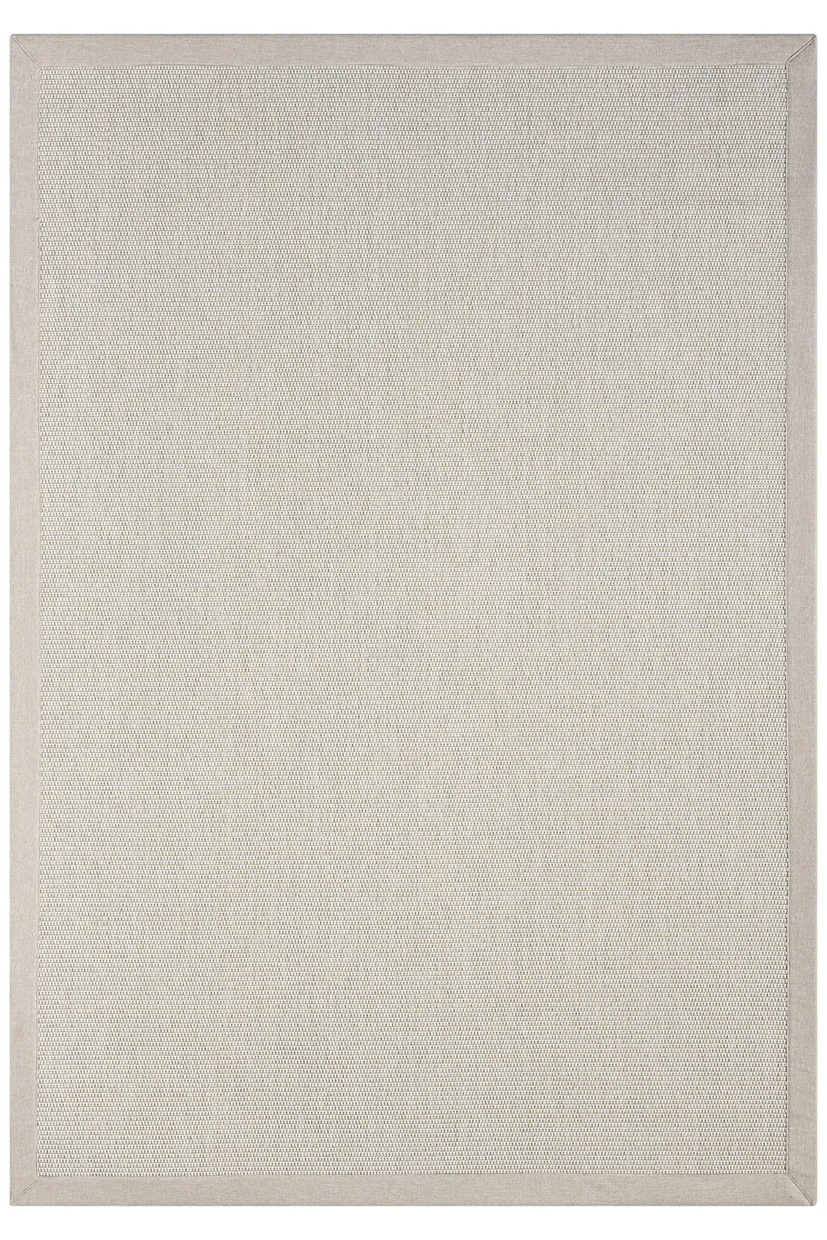 Seyran Halı Bombay 664 Krem Jüt Sisal Halı  - Bej Bordürlü Halı Yolluk