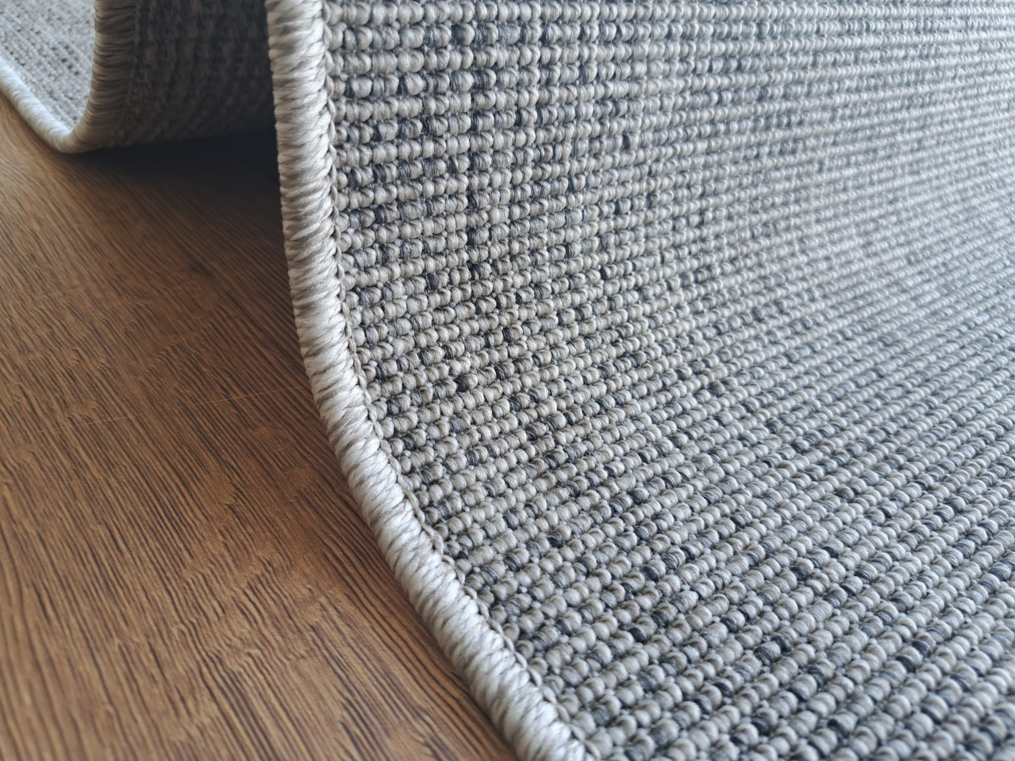 Seyran Halı Bombay 662 Gri Jüt Sisal Halı  - Ev Dekoru Salon Halısı - Merdiven Halısı -  Cozy Home Rug - Koridor Mutfak Halısı