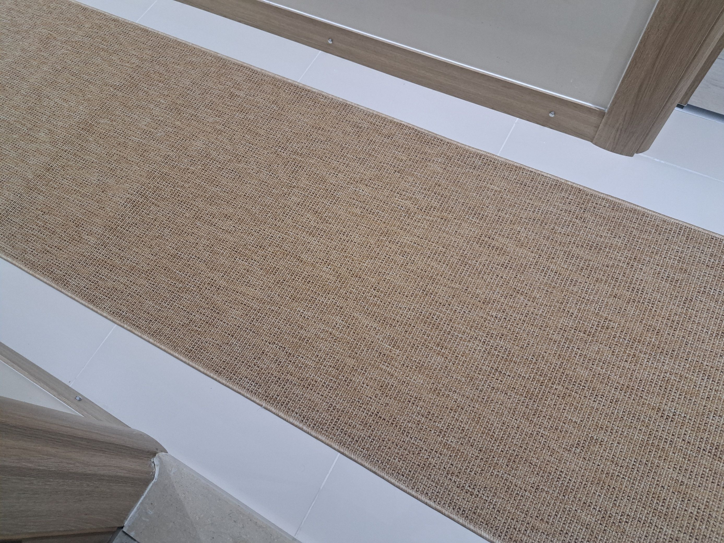 Seyran Halı Bombay 662 Bej Jüt Sisal Halı  - Ev Dekoru Salon Halısı - Merdiven Halısı -  Cozy Home Rug - Koridor Mutfak Halısı