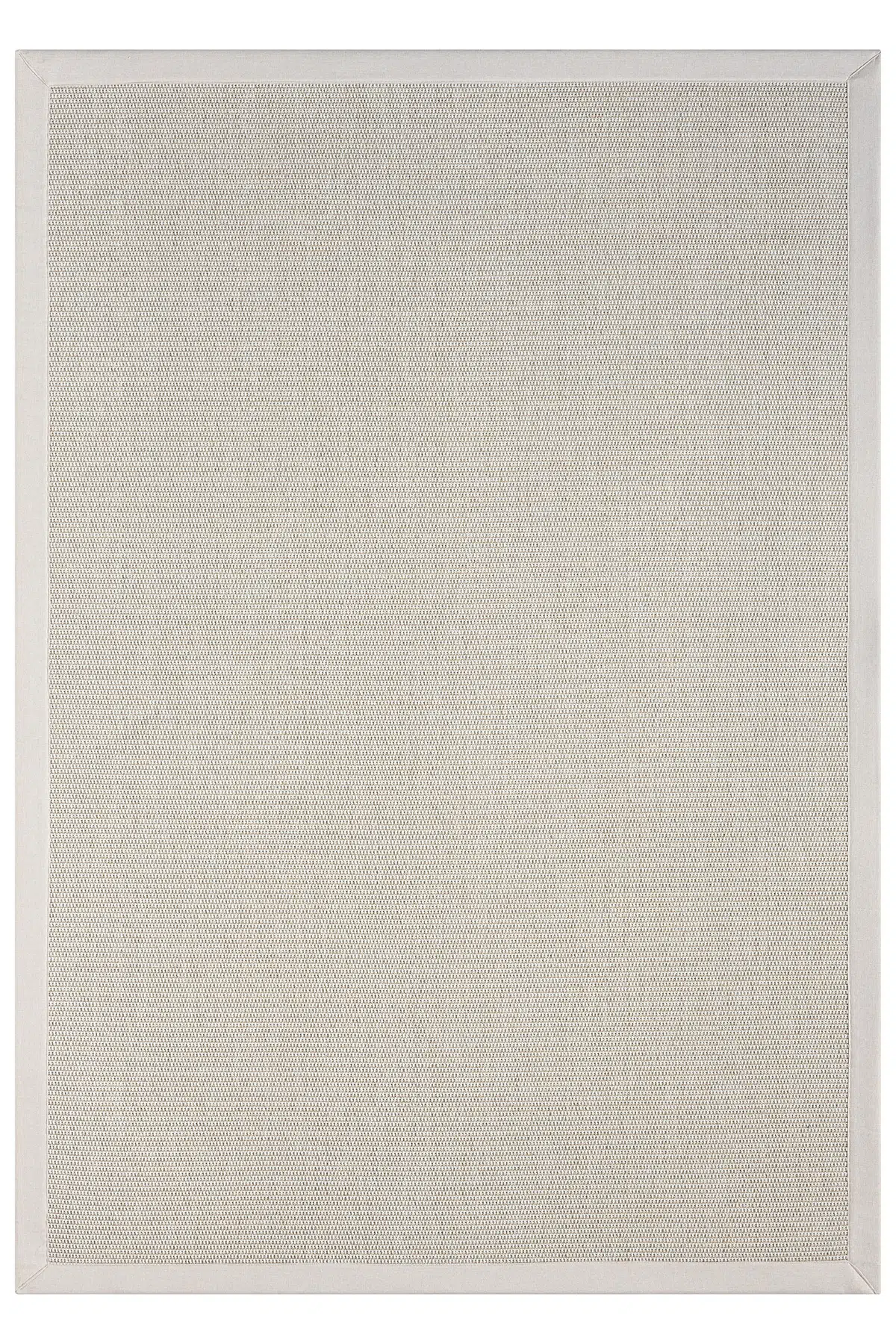 Seyran Halı Bombay 664 Krem Jüt Sisal Halı  - Krem Bordürlü Halı Yolluk