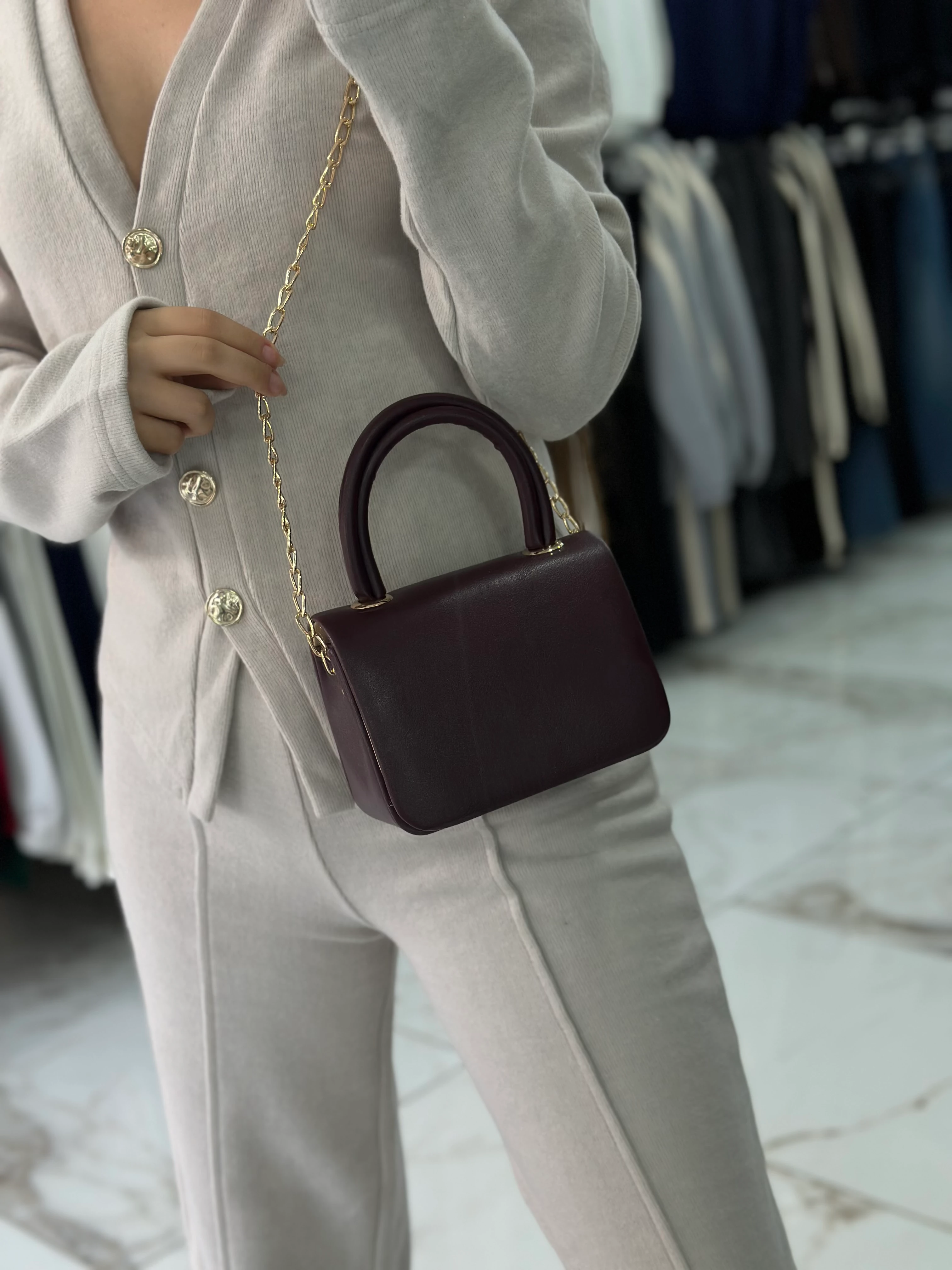 GOLD DETAYLI CEKETLİ TAKIM