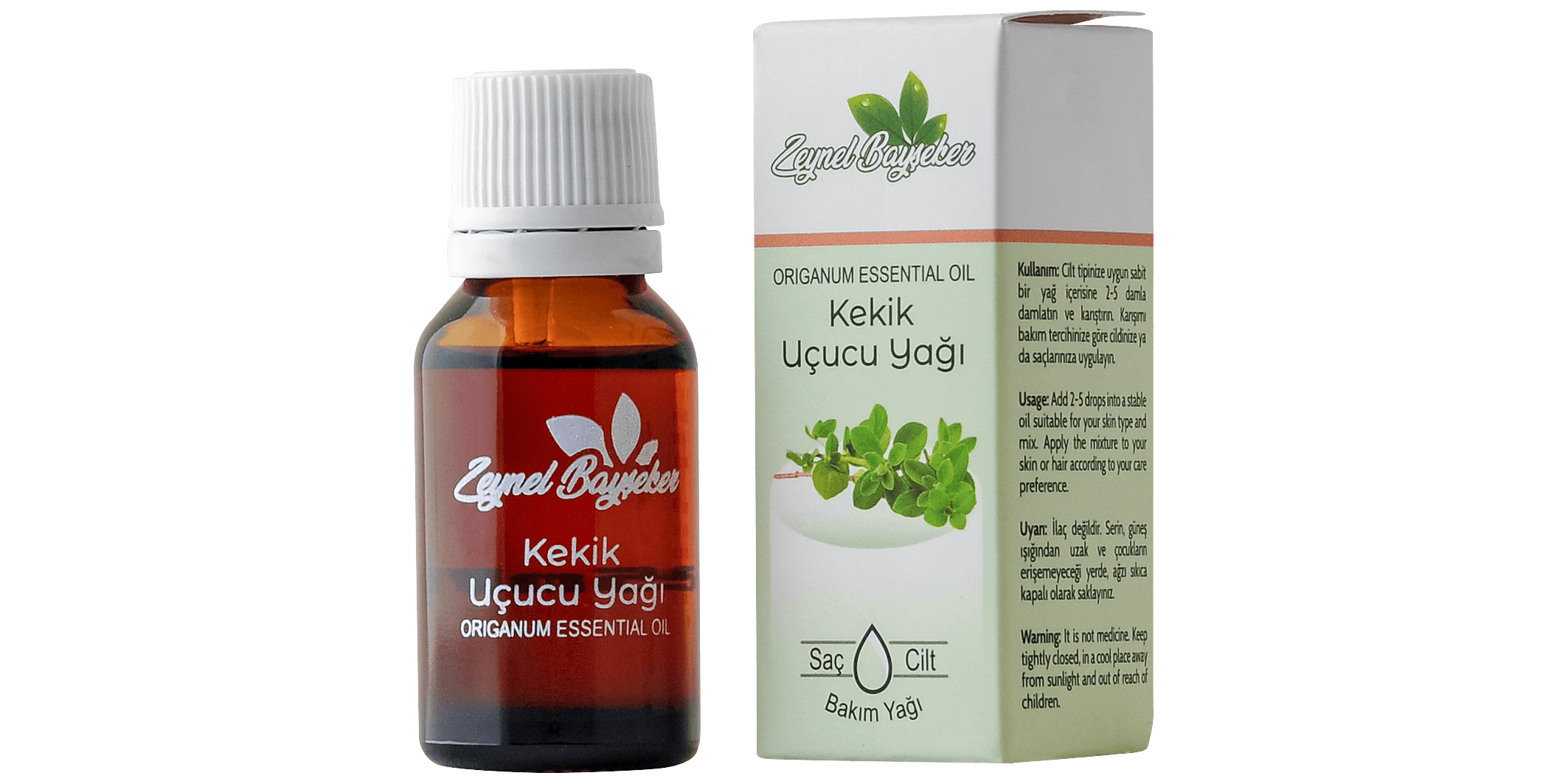 %100 Saf Kekik Uçucu Yağı 15 ML