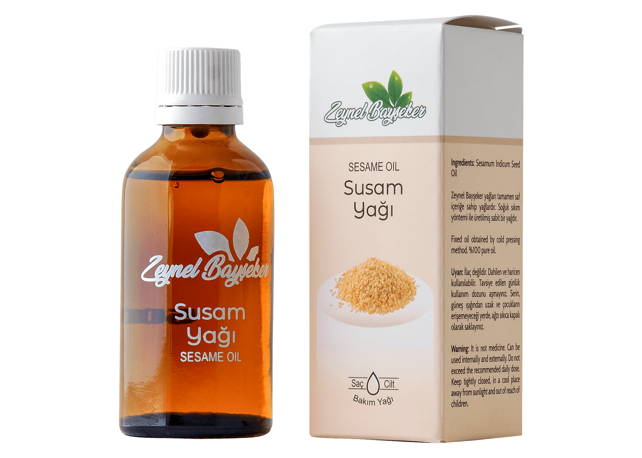 %100 Saf Susam Yağı 50 ML