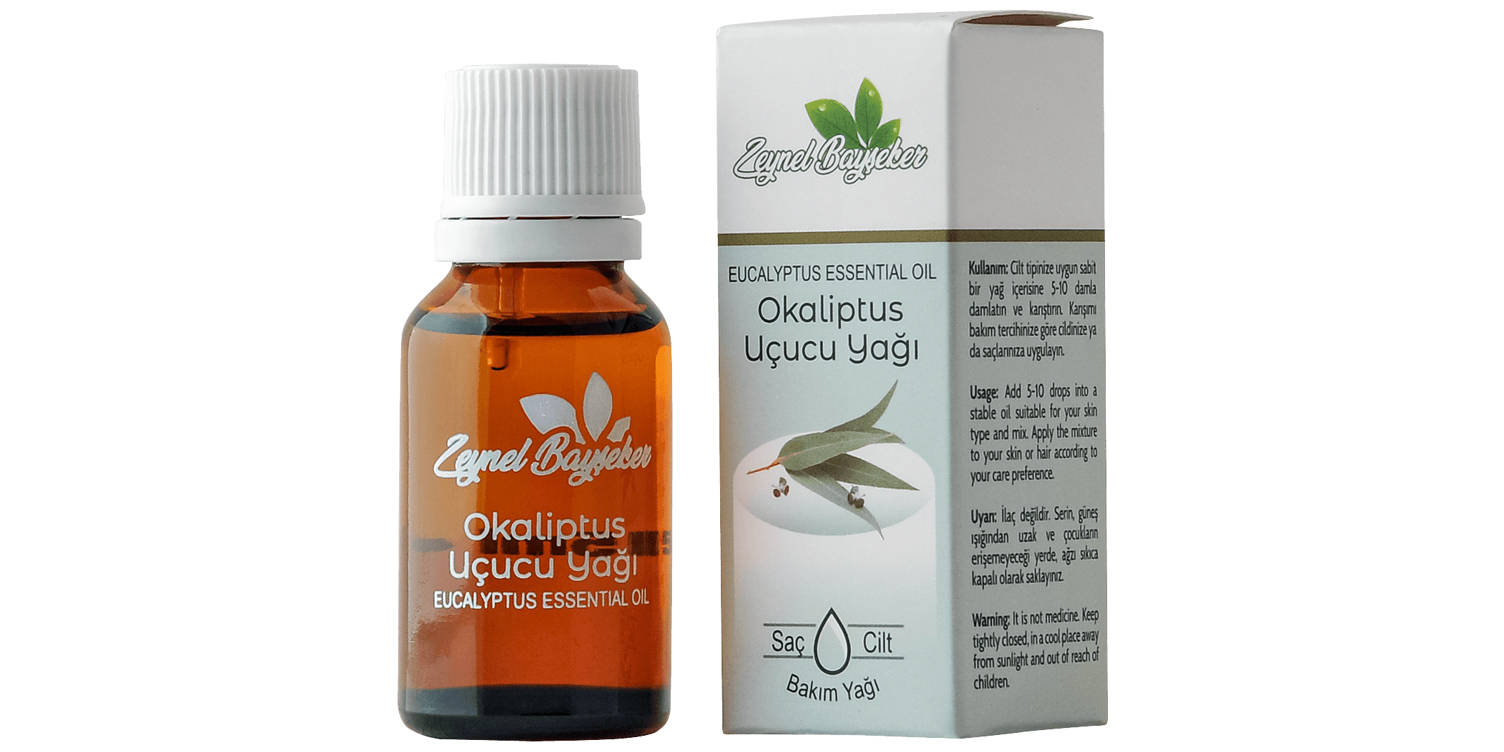 %100 Saf Okaliptus Uçucu Yağı 15 ML