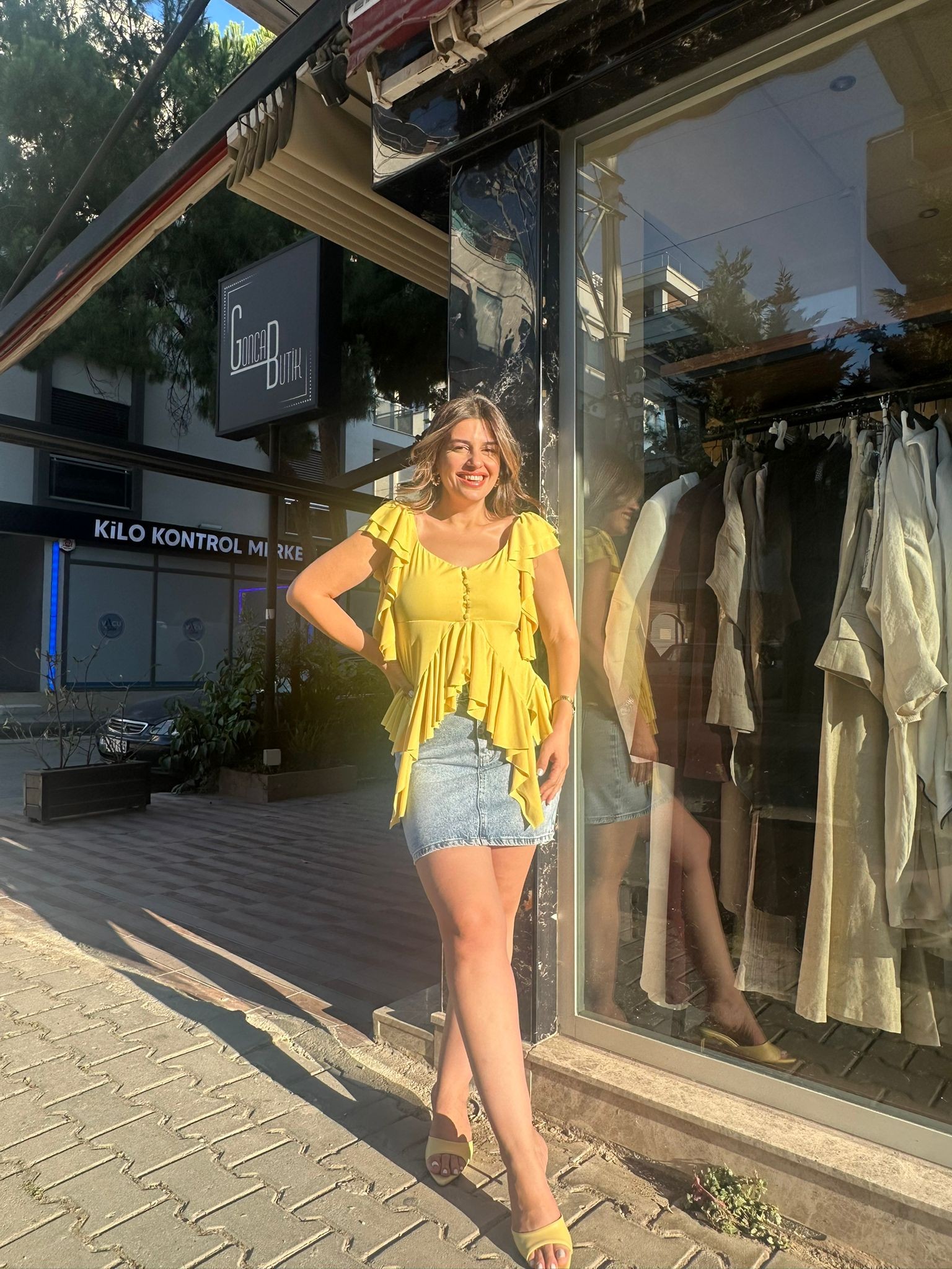 Fırfır Detaylı Bluz