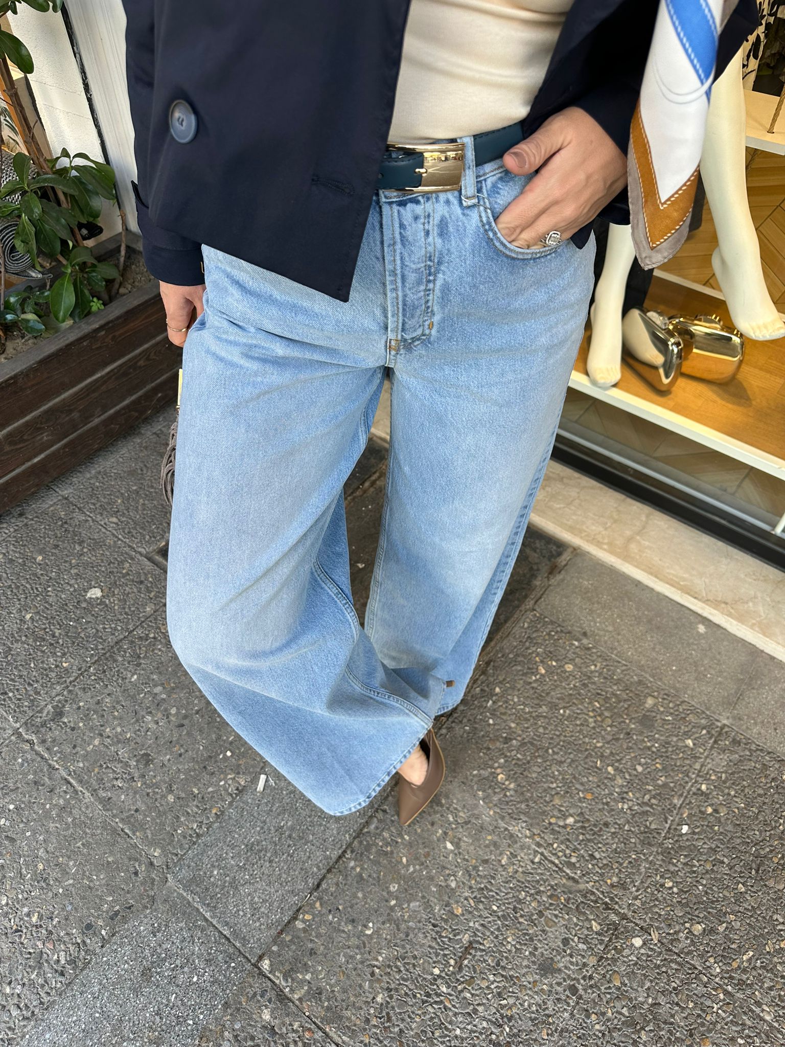 Bol Paça Buz Mavi Jean