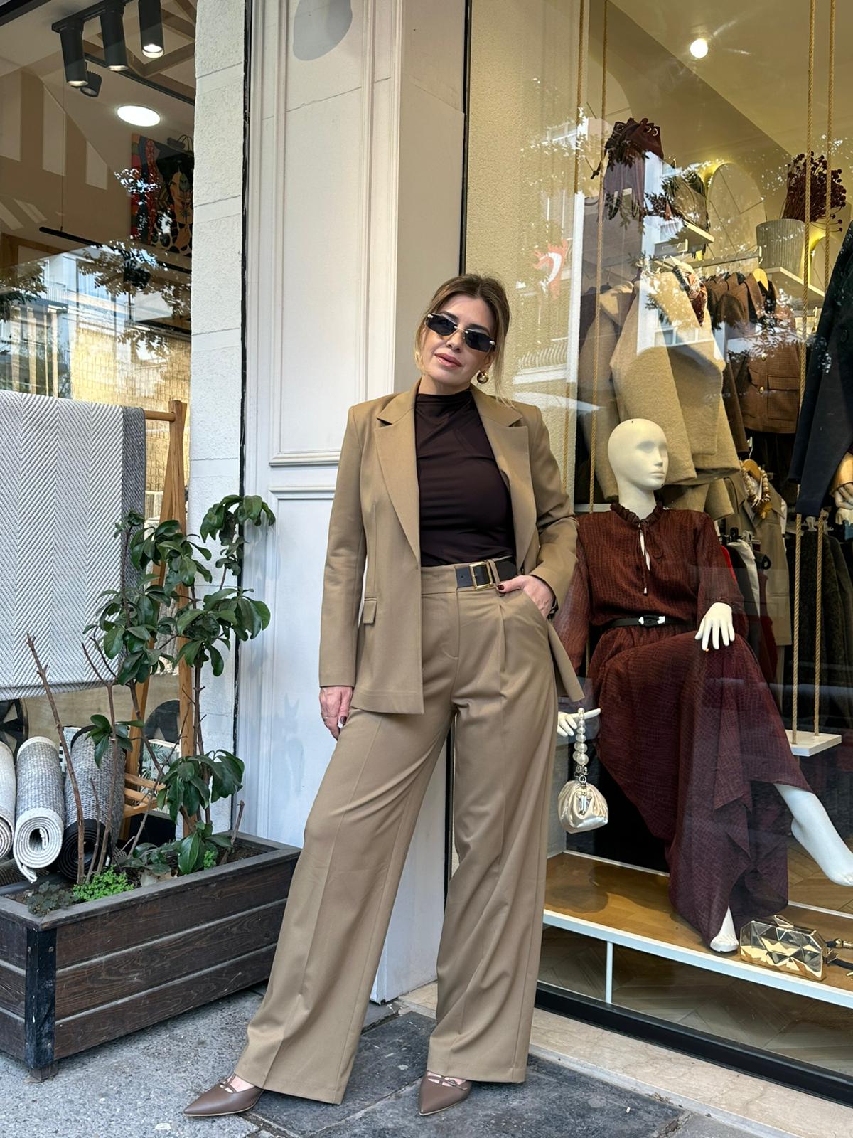 Blazer Ceket Pantolon Takım