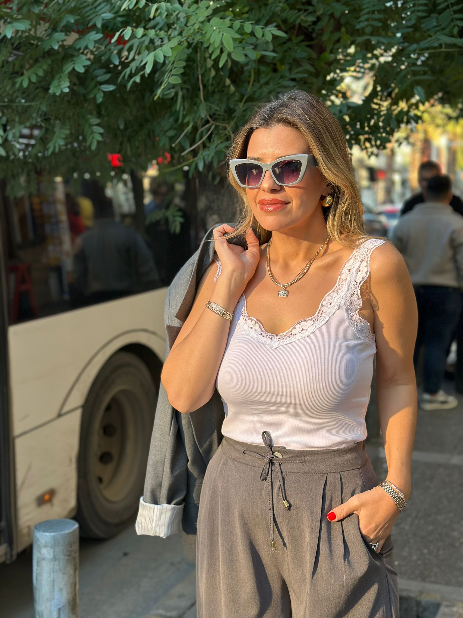 Dantel Detaylı Atlet
