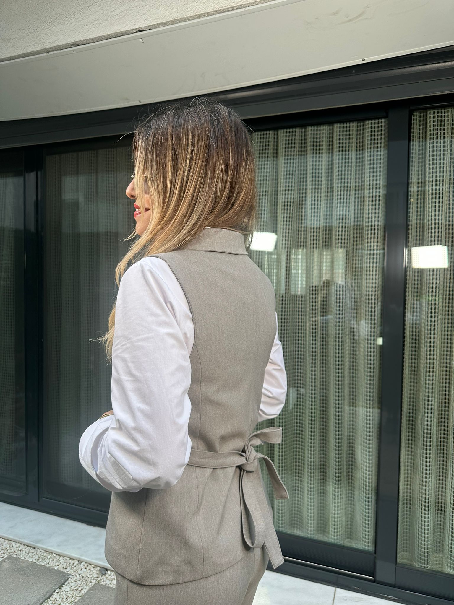 Yelekli Pantolon Takım 