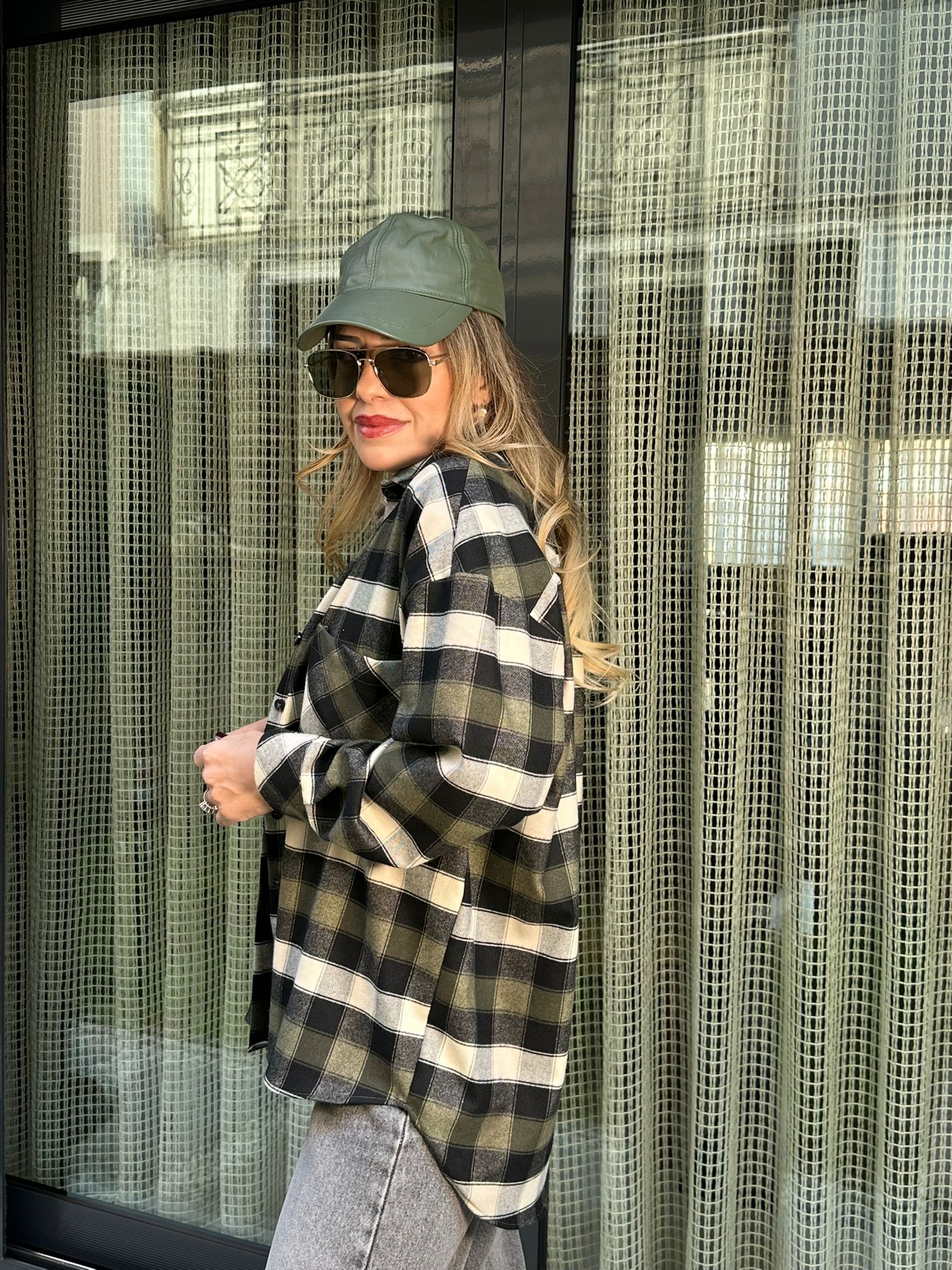 Ekoseli Cepli Gömlek