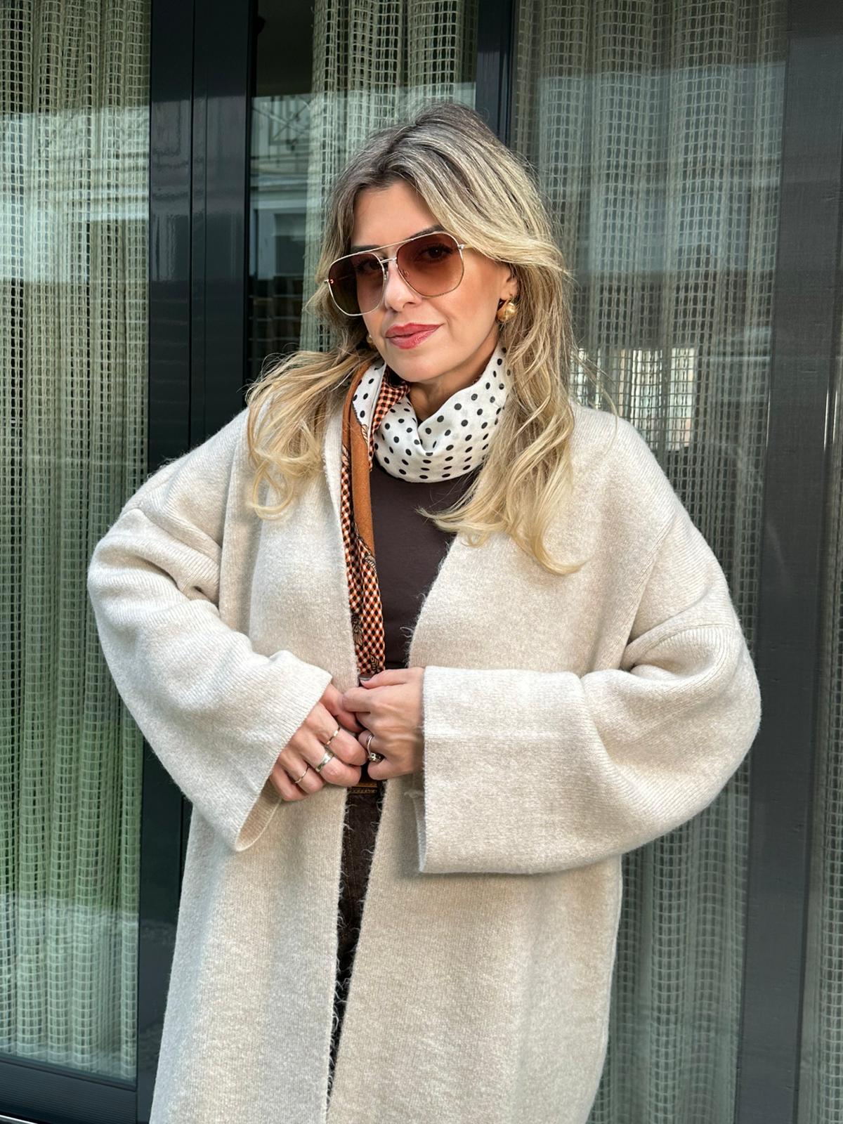 Salaş Triko Uzun Hırka