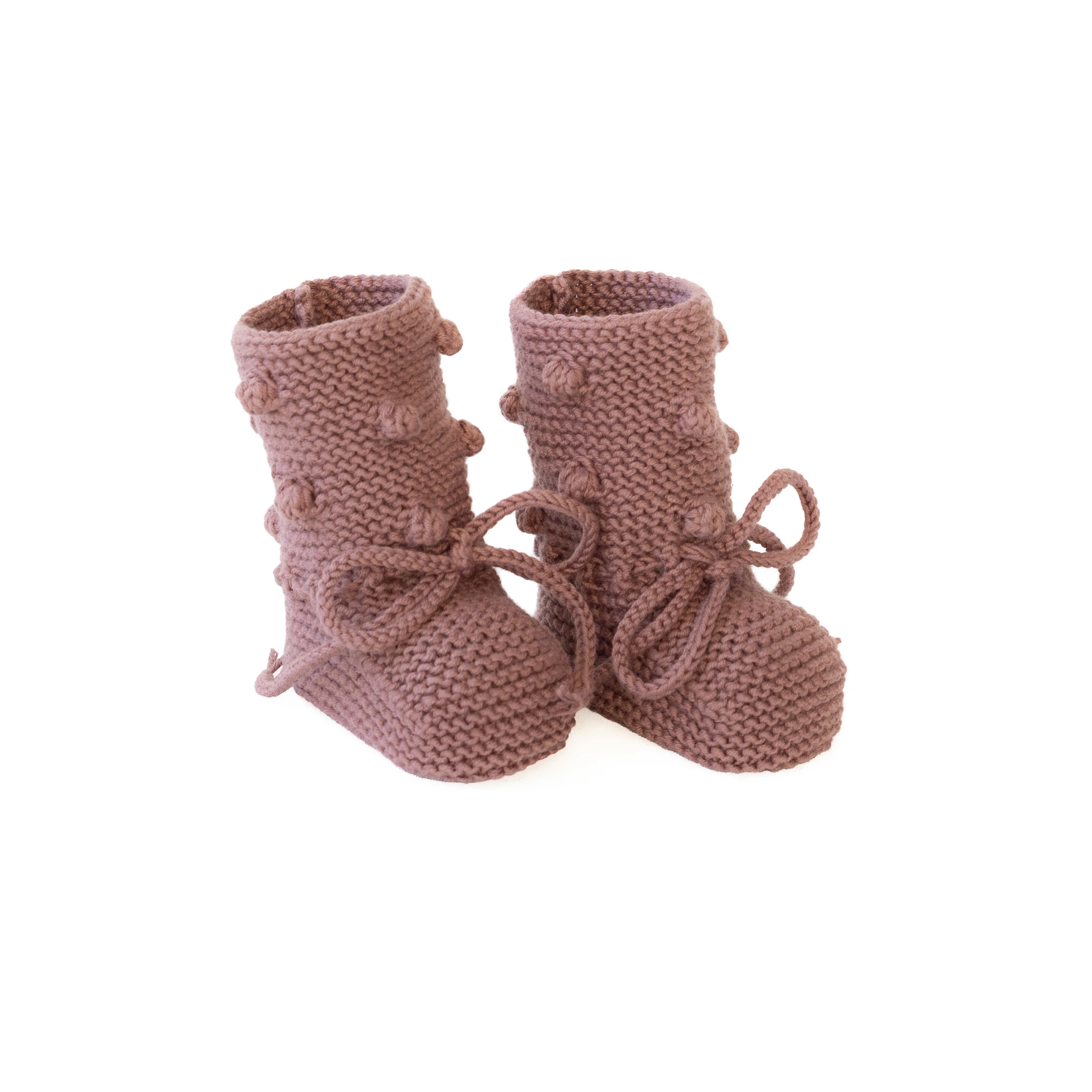 ORGANIC COTTON PONPONLU ÇORAP