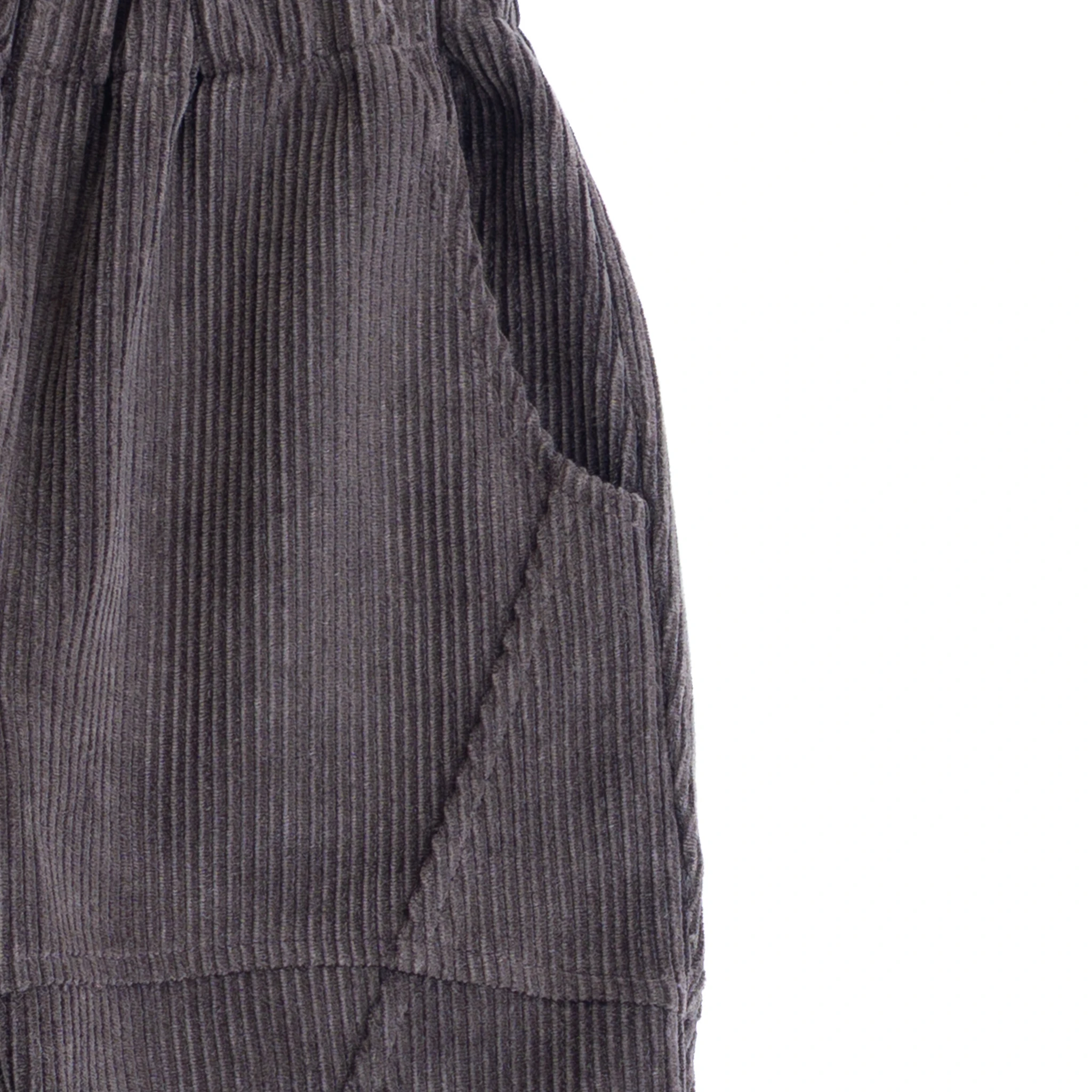 KAHVERENGİ KADİFE BALON PANTOLON