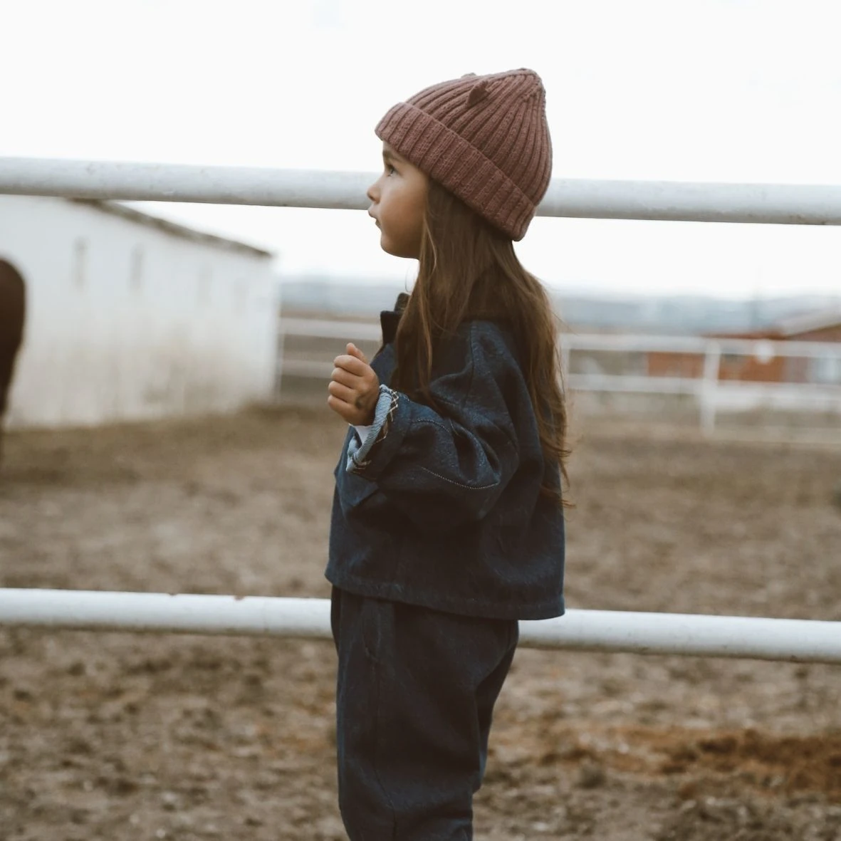 KADİFE YAKALI DENİM CEKET