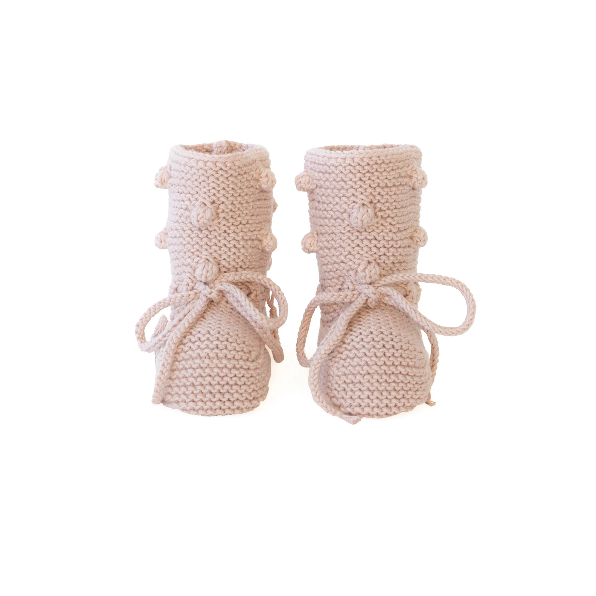 ORGANIC COTTON PONPONLU ÇORAP