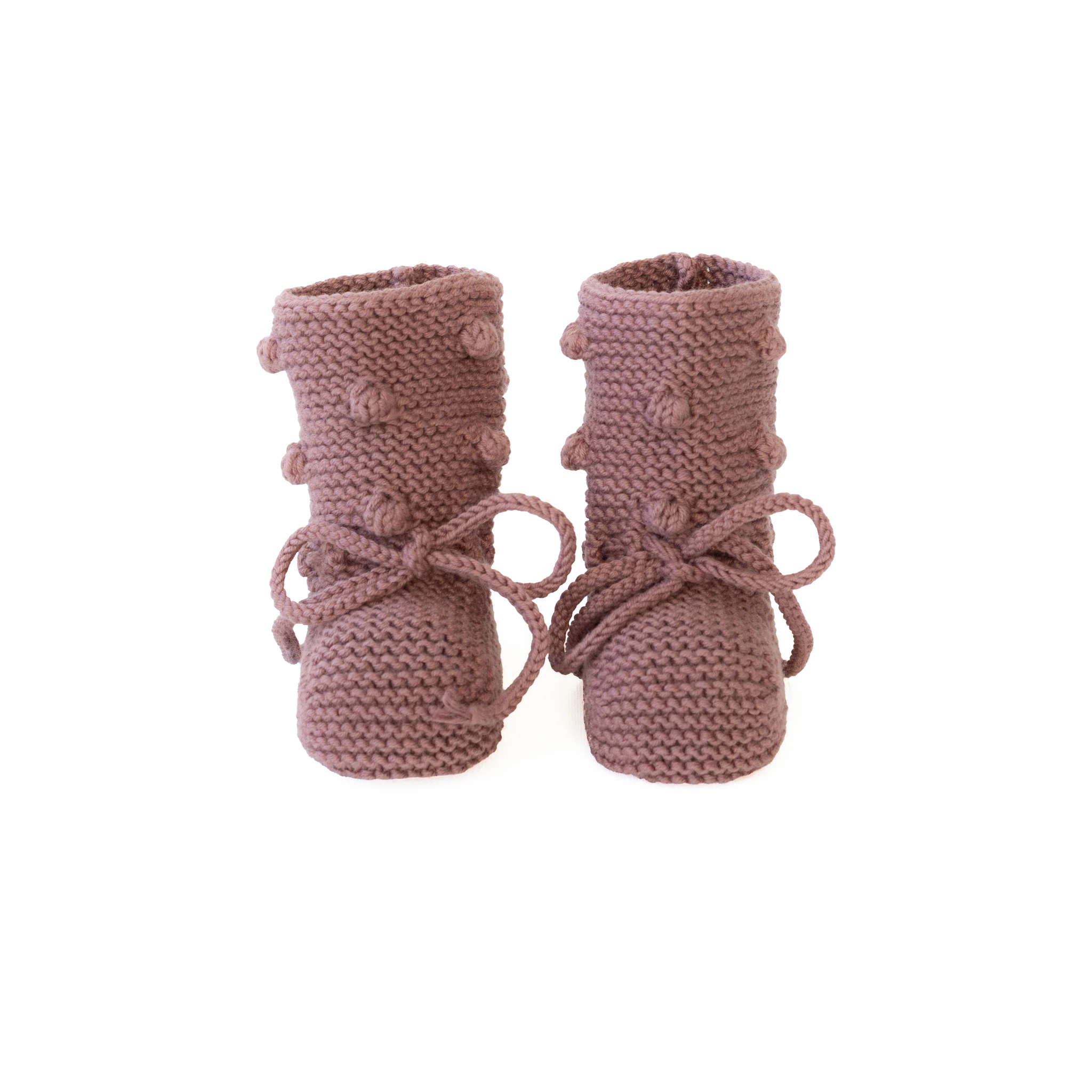 ORGANIC COTTON PONPONLU ÇORAP