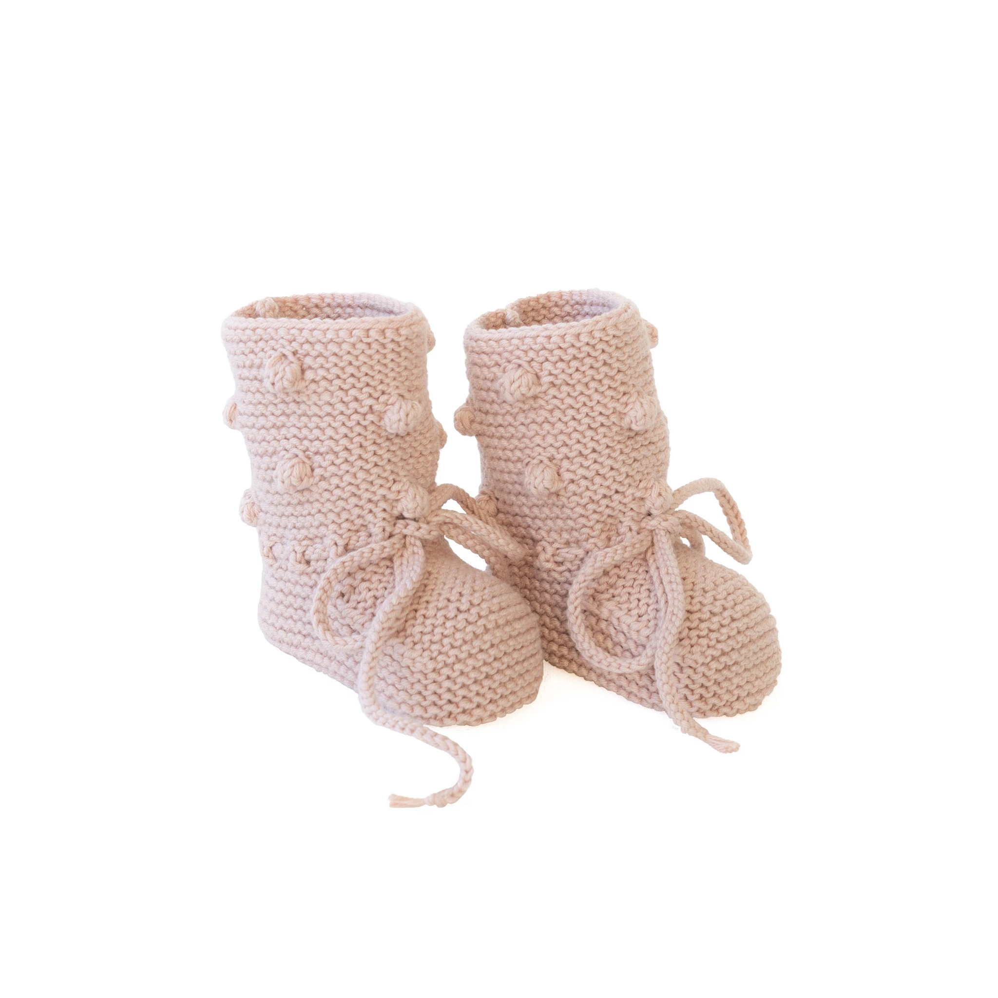 ORGANIC COTTON PONPONLU ÇORAP