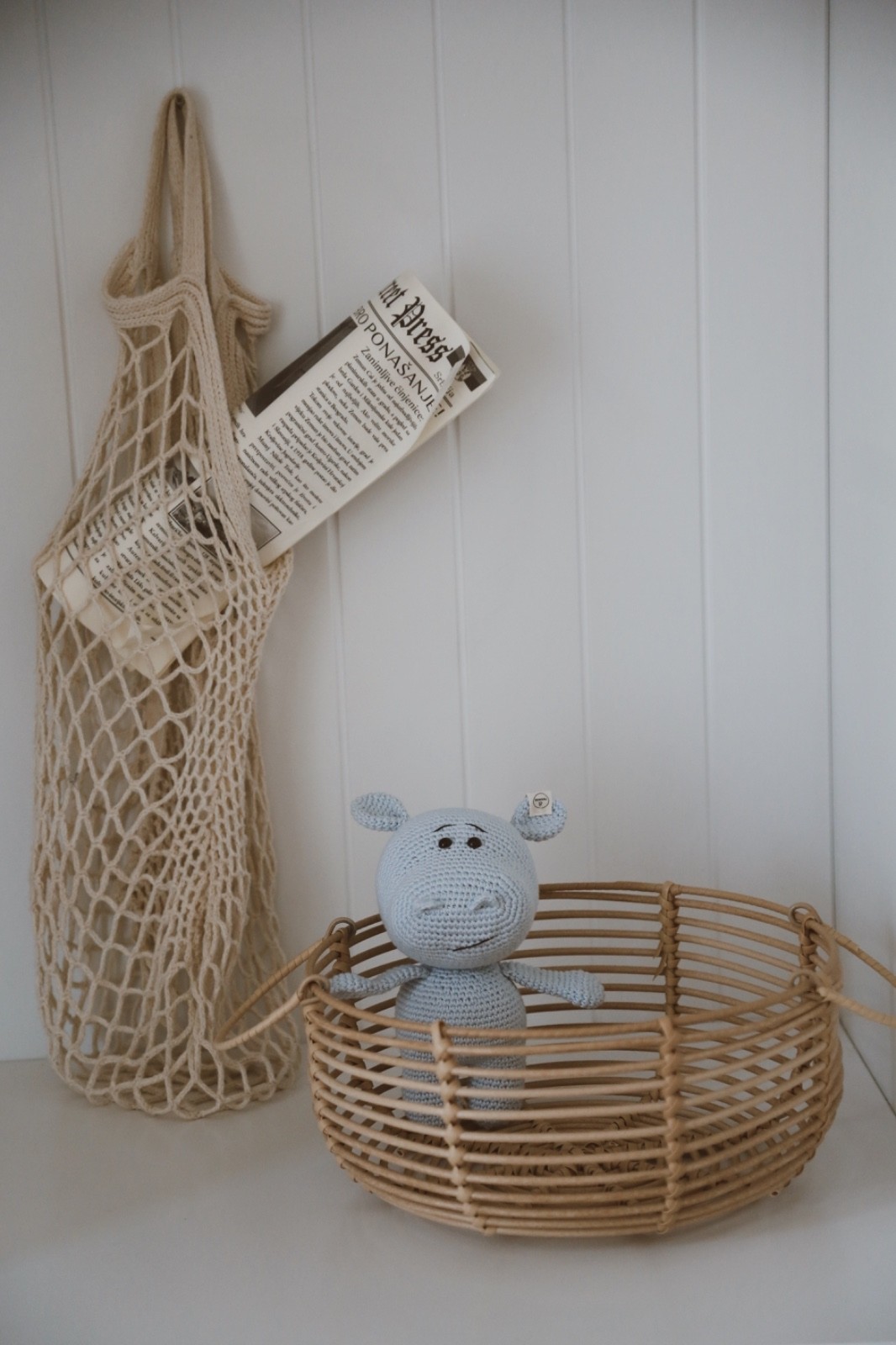ORGANIC COTTON OYUNCAK HİPOPOTAM