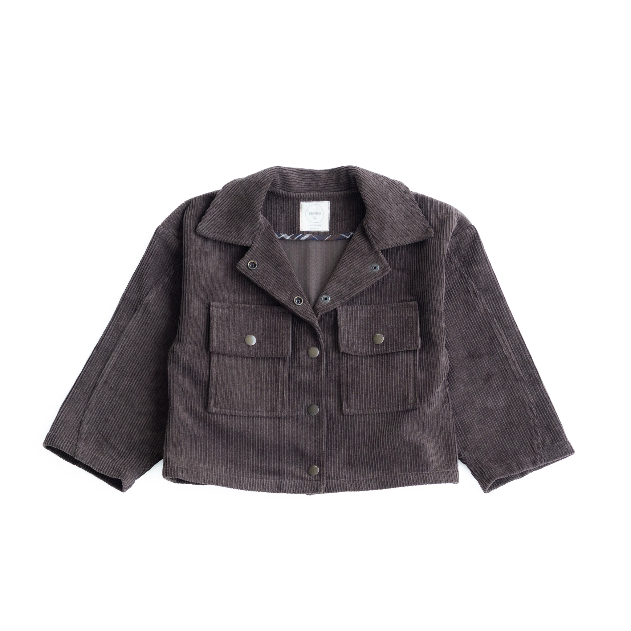 KAHVERENGİ KADİFE CEKET