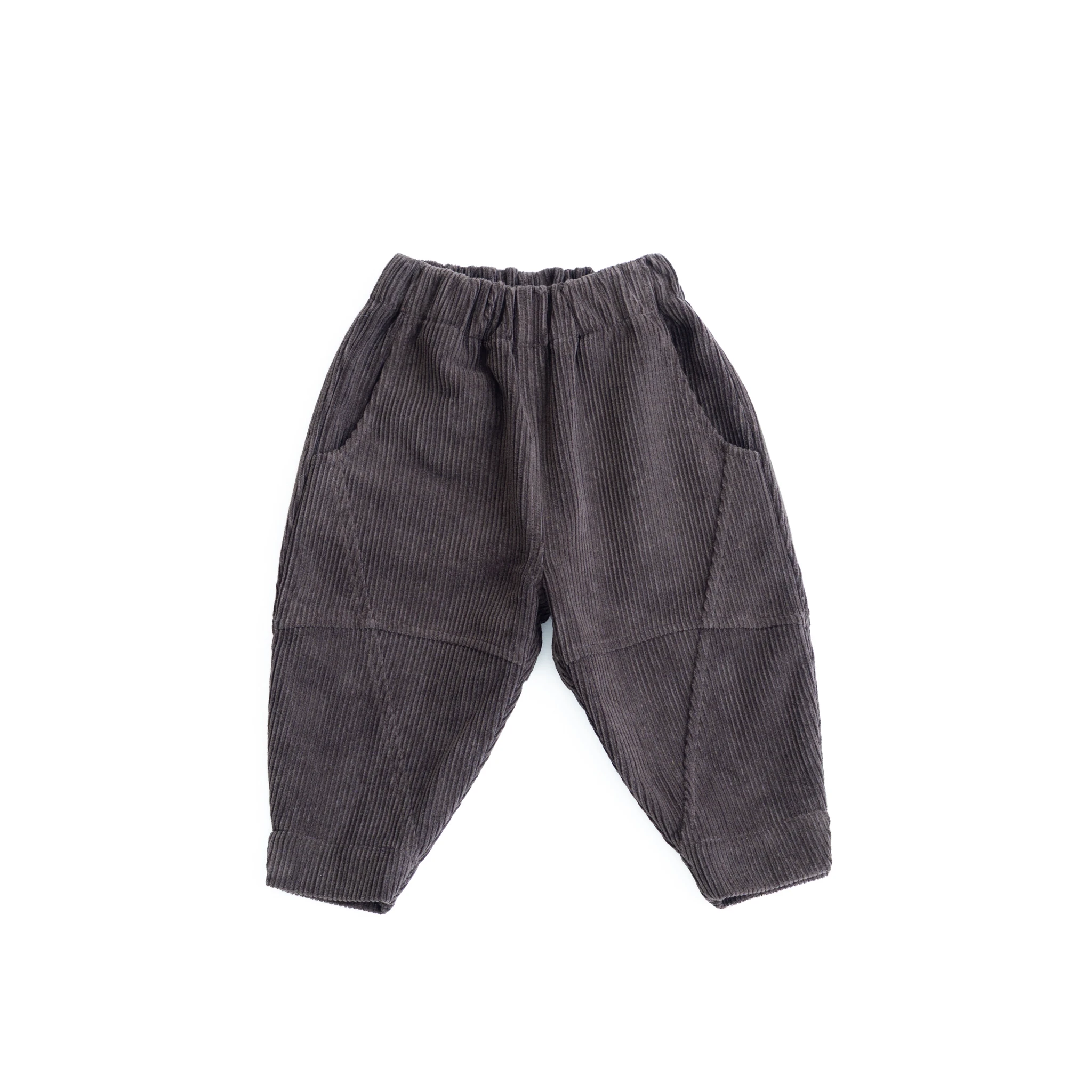 KAHVERENGİ KADİFE BALON PANTOLON