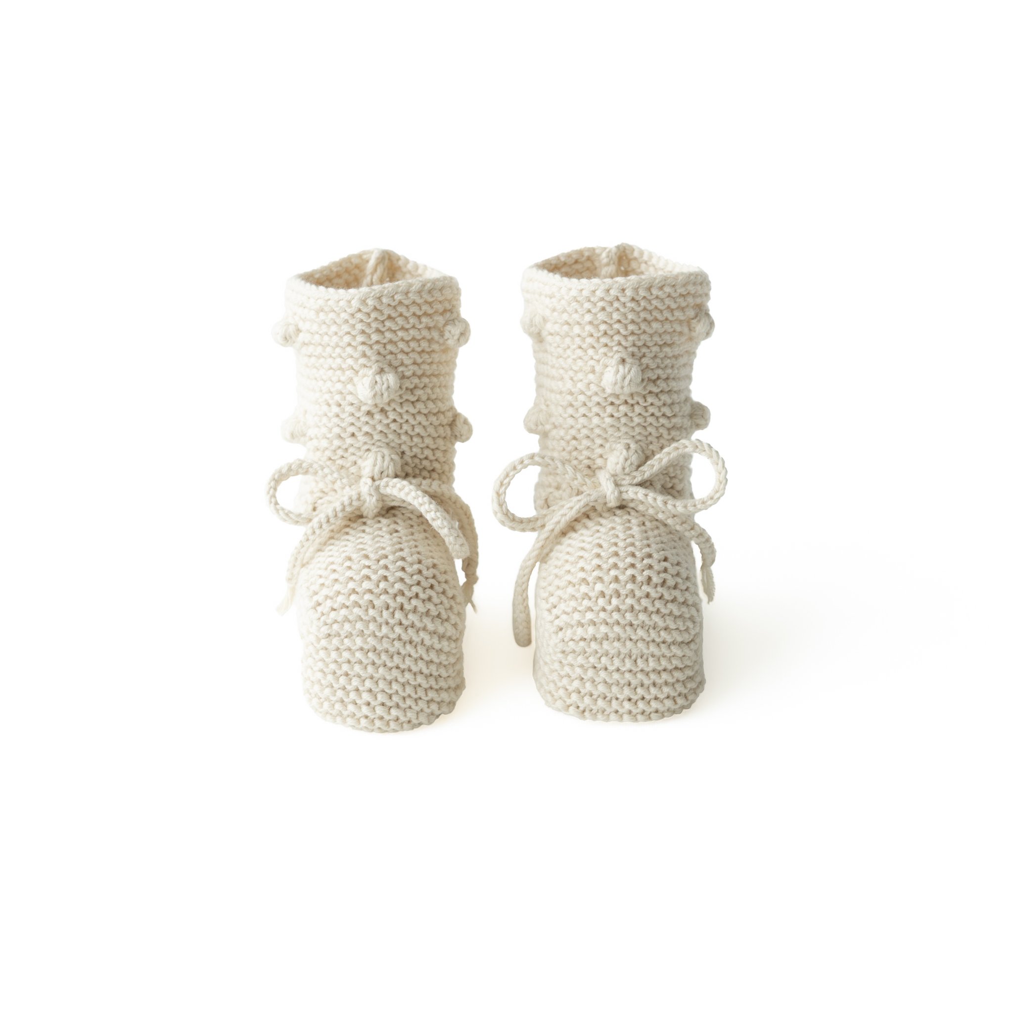 ORGANIC COTTON PONPONLU ÇORAP